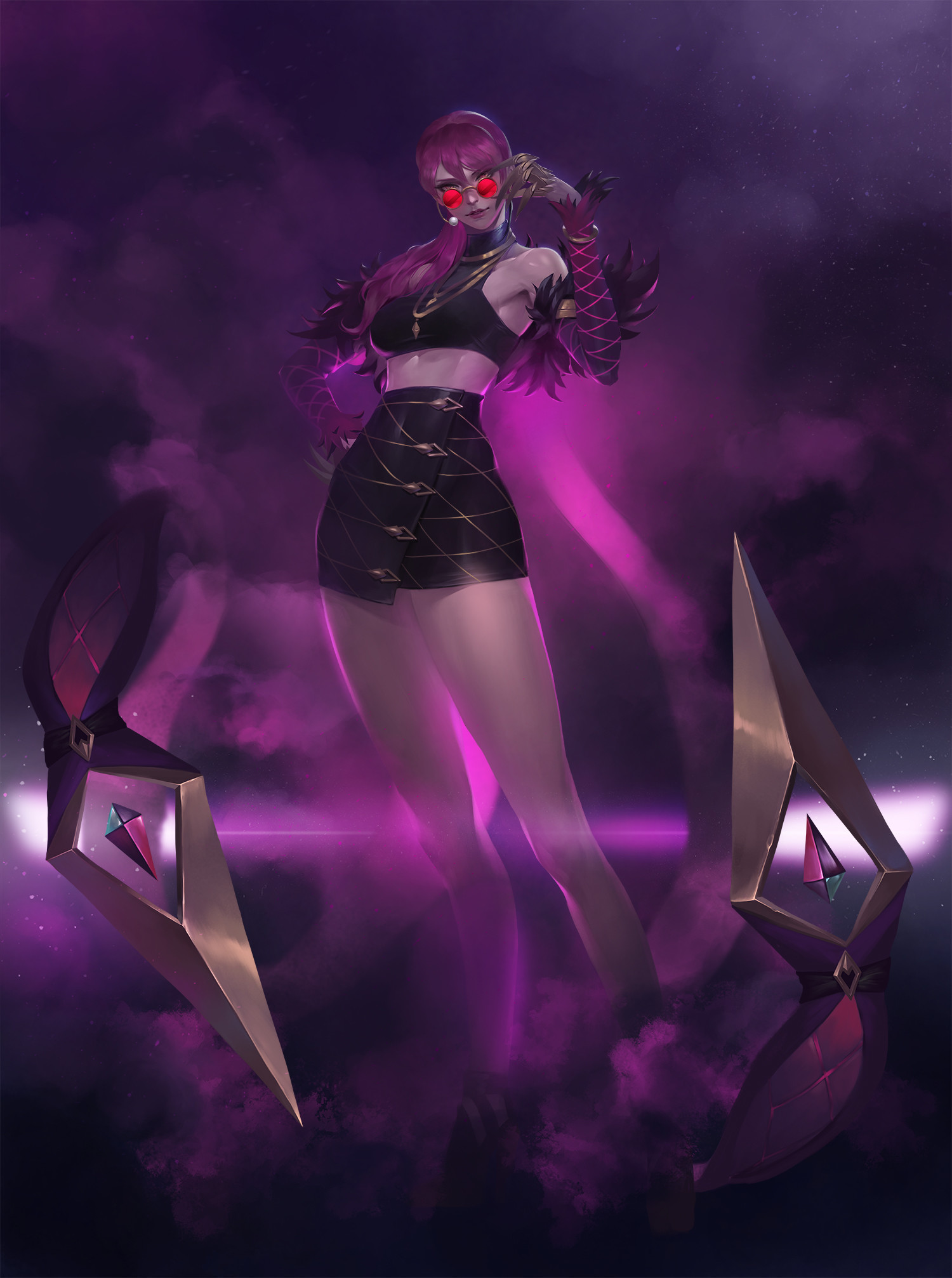 Artstation Kda Evelynn Jay Jiwoopark