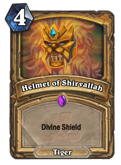 Helmet of Shirvallah Card - Paladin Spell Card