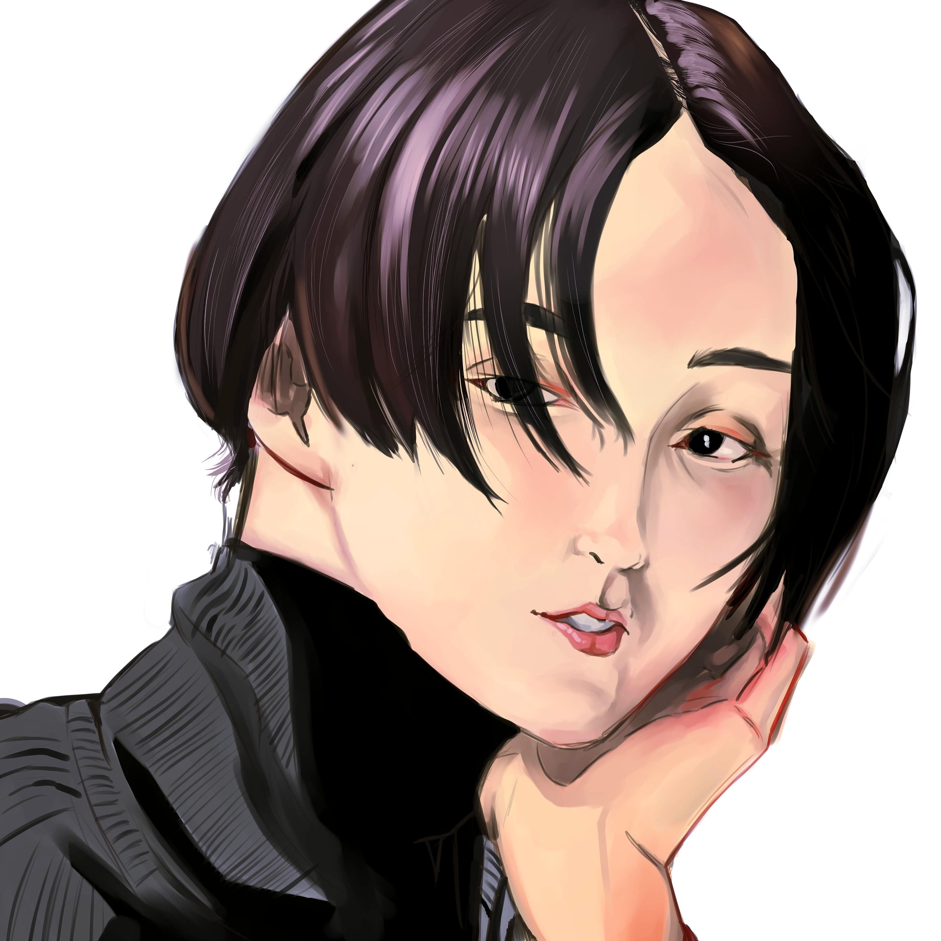 ArtStation - Short hair