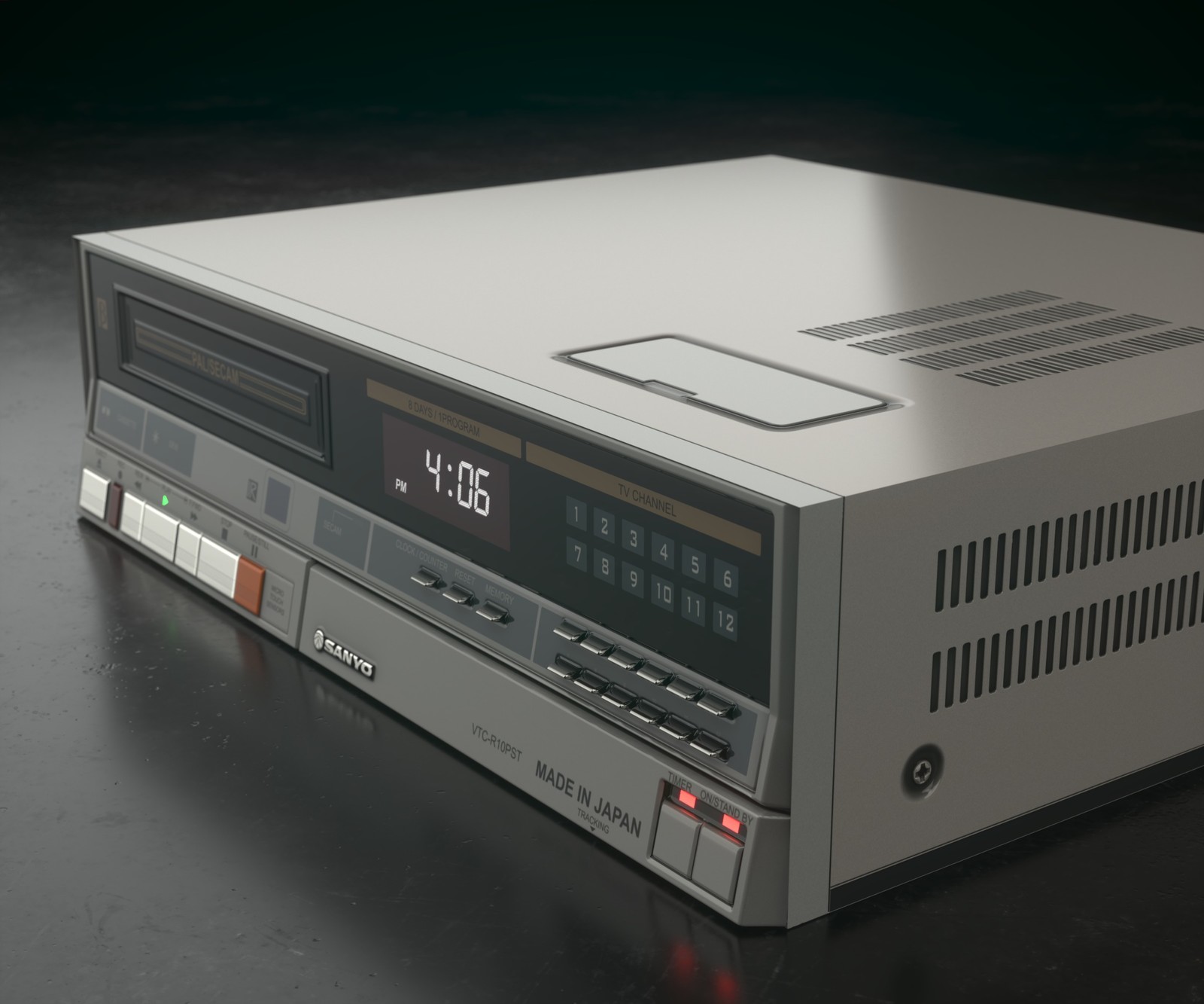 Sanyo Betamax VCR - Substance Modeling