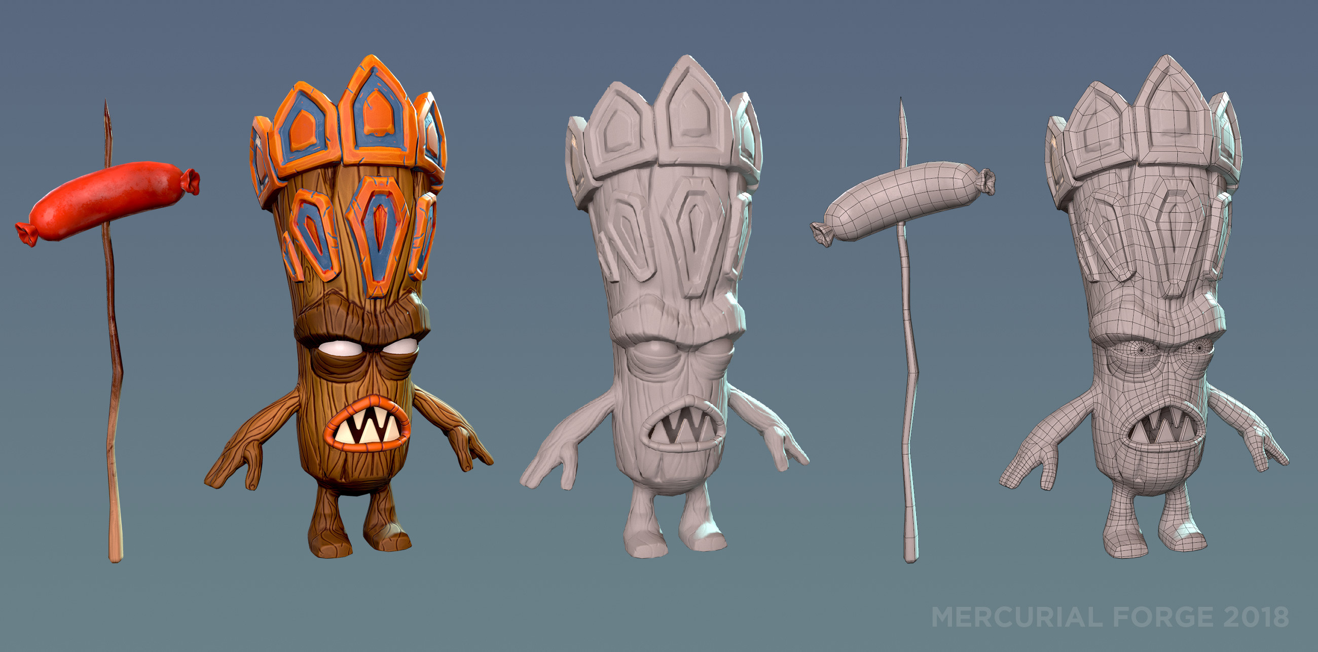 Mercurial 3D Character Artist Spyro Reignited Trilogy Tall Idol