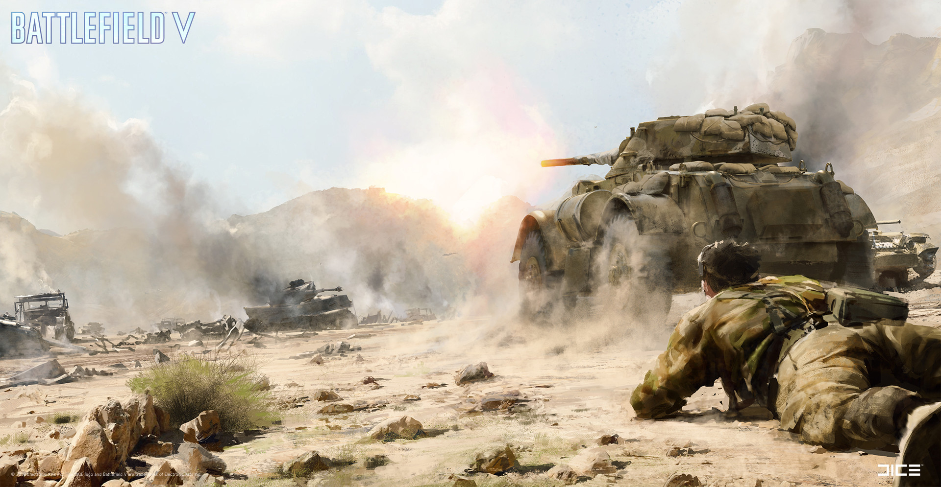24時間限定タイムセール Tahir Tanis - Battlefield V - Hamada 絵画