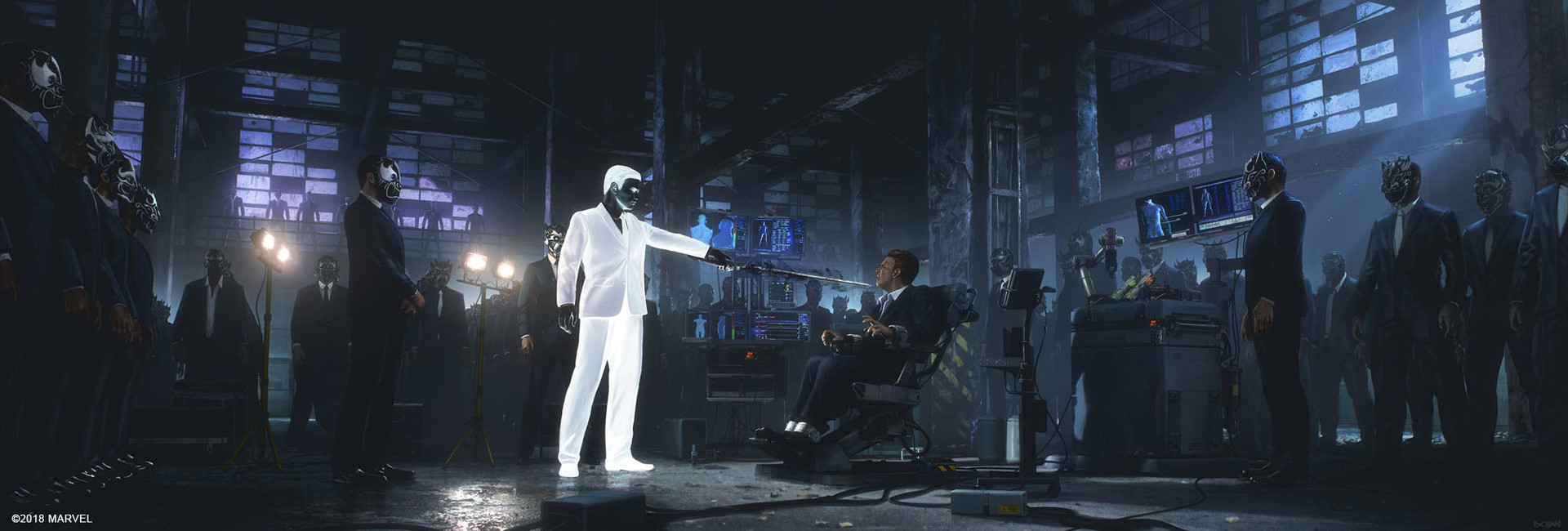 SPIDER-MAN PS4: Amazing Keyframe Concept Art Features Doc Ock, The