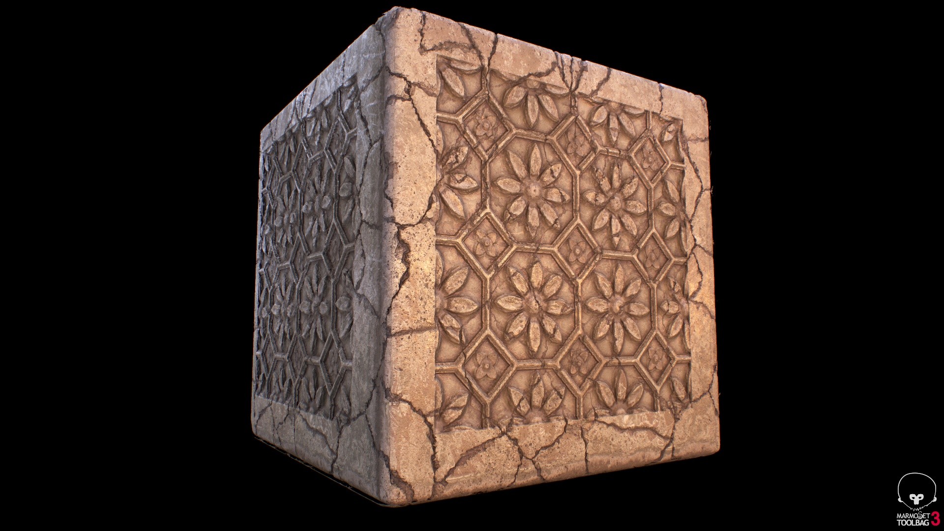 ArtStation - Concrete Mandala in Substance Designer