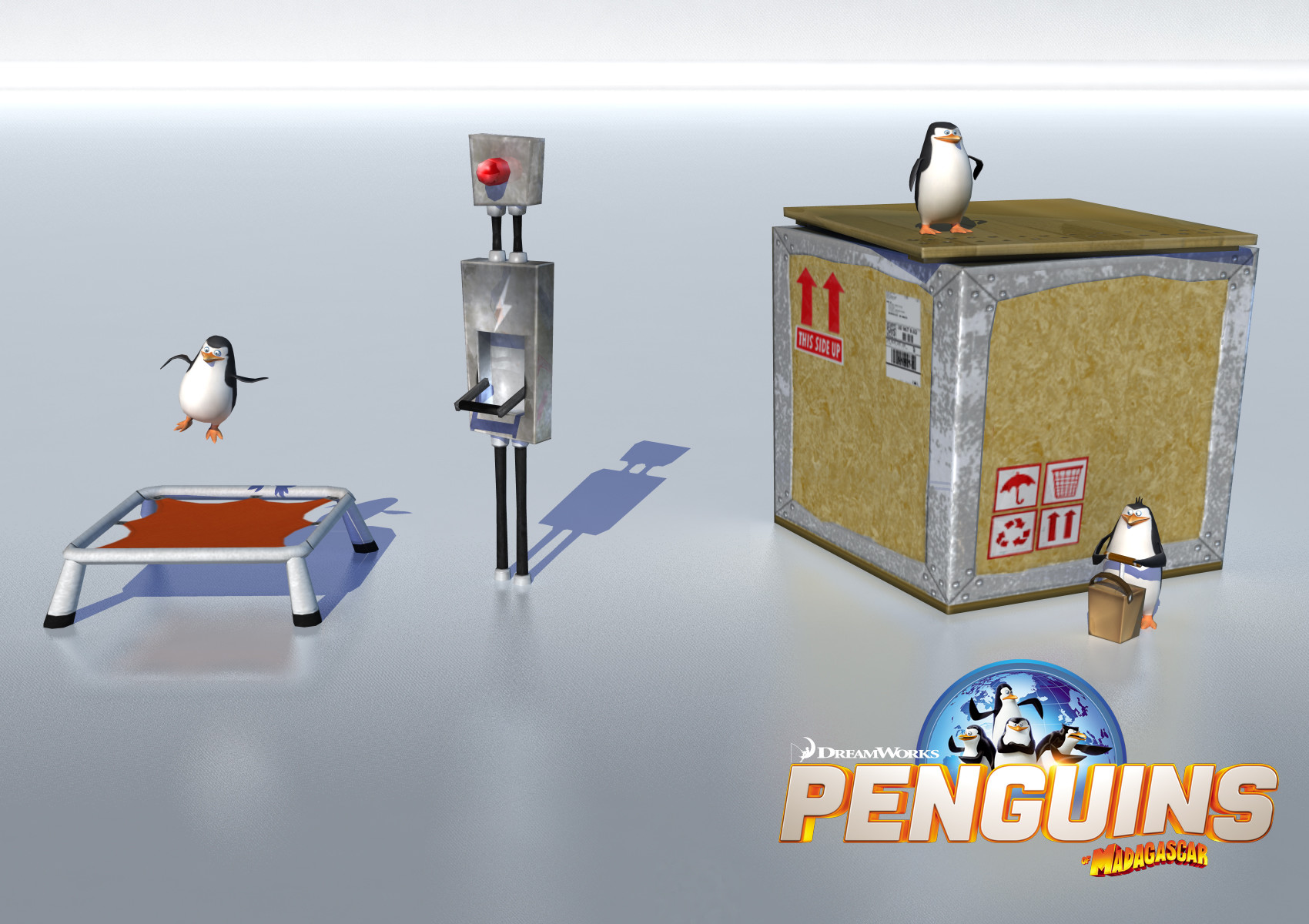 ArtStation - Penguins of Madagascar Game props