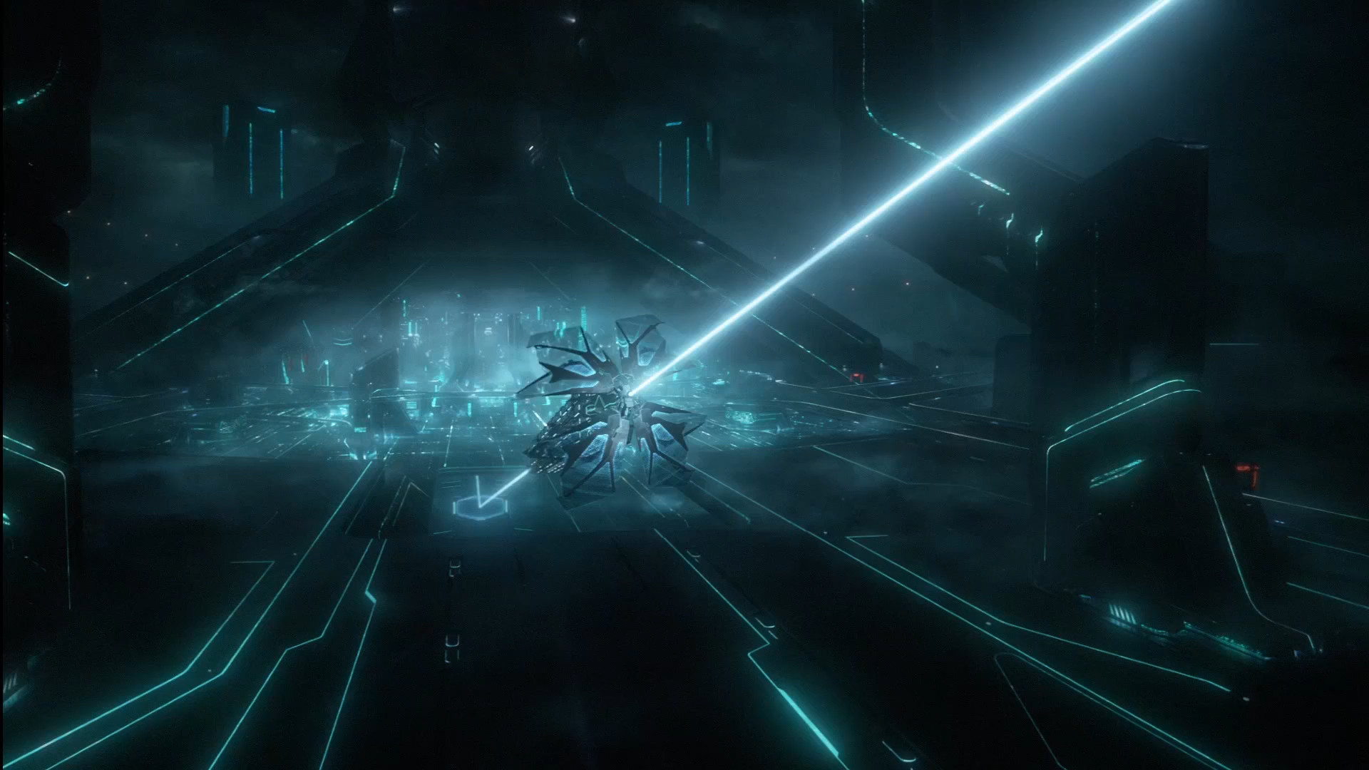 Artstation Tron Legacy Matte Painting Jp Allgeier