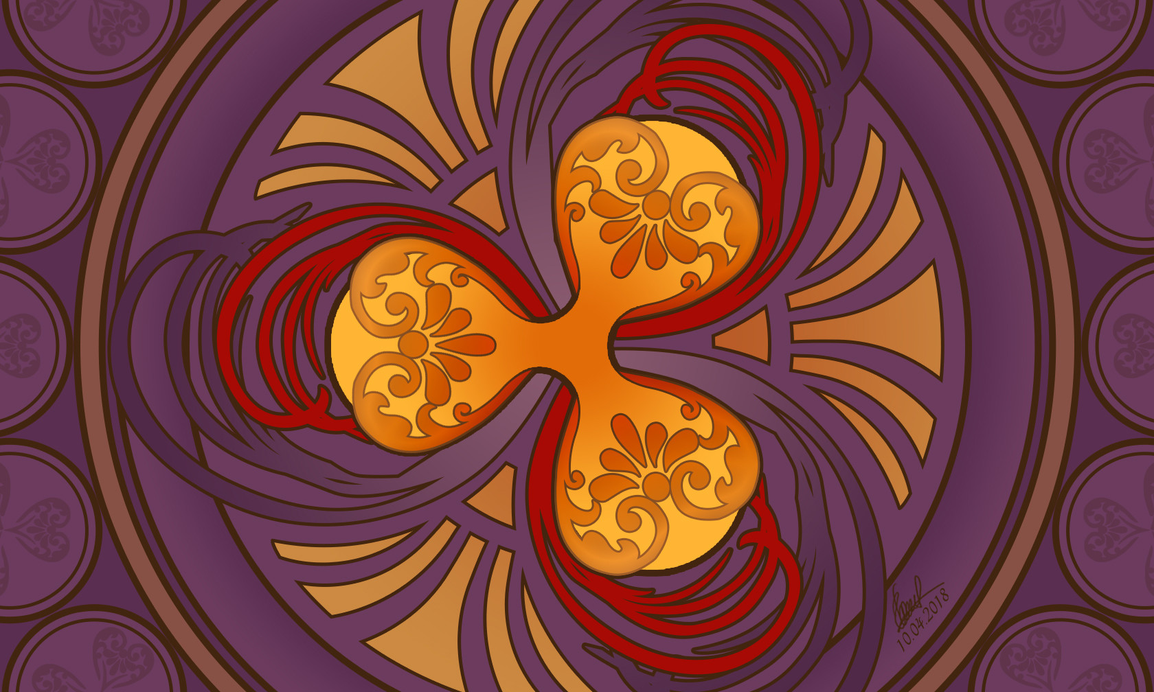 Art Nouveau [Ripple Edition] ^.^ Crypto Logo Art Challenge - Entry ^.^