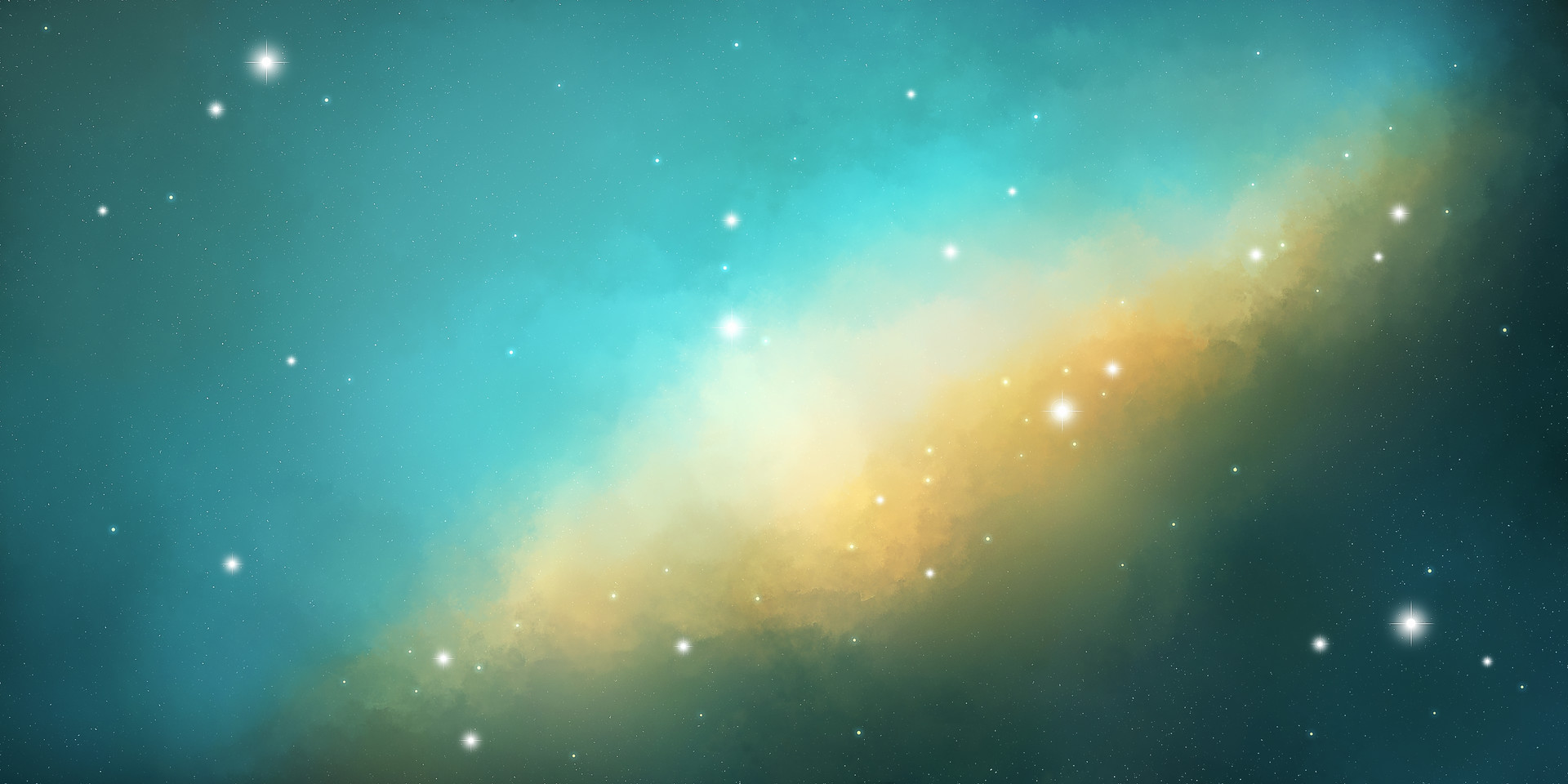 ArtStation Aqua nebula