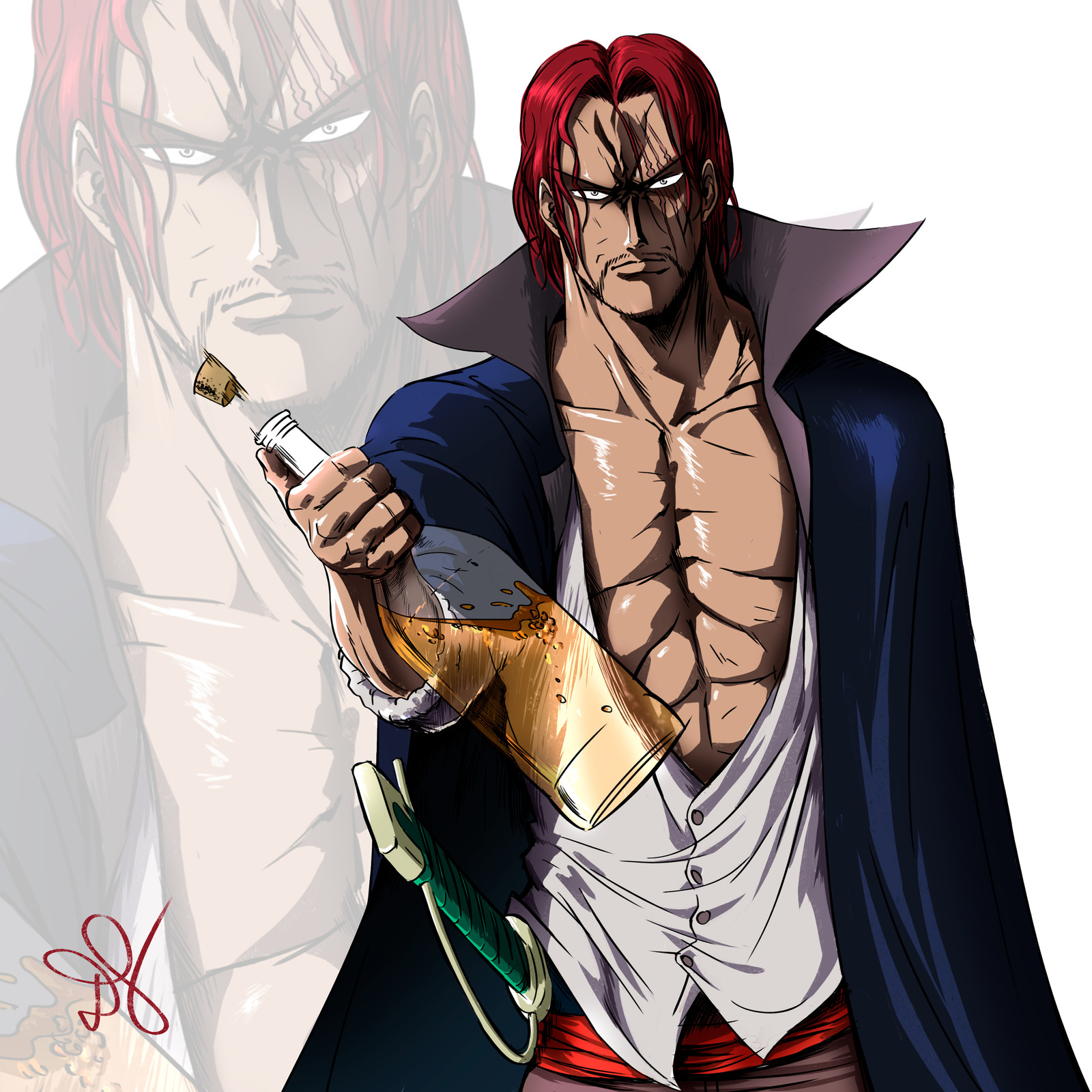 shanks tsume art