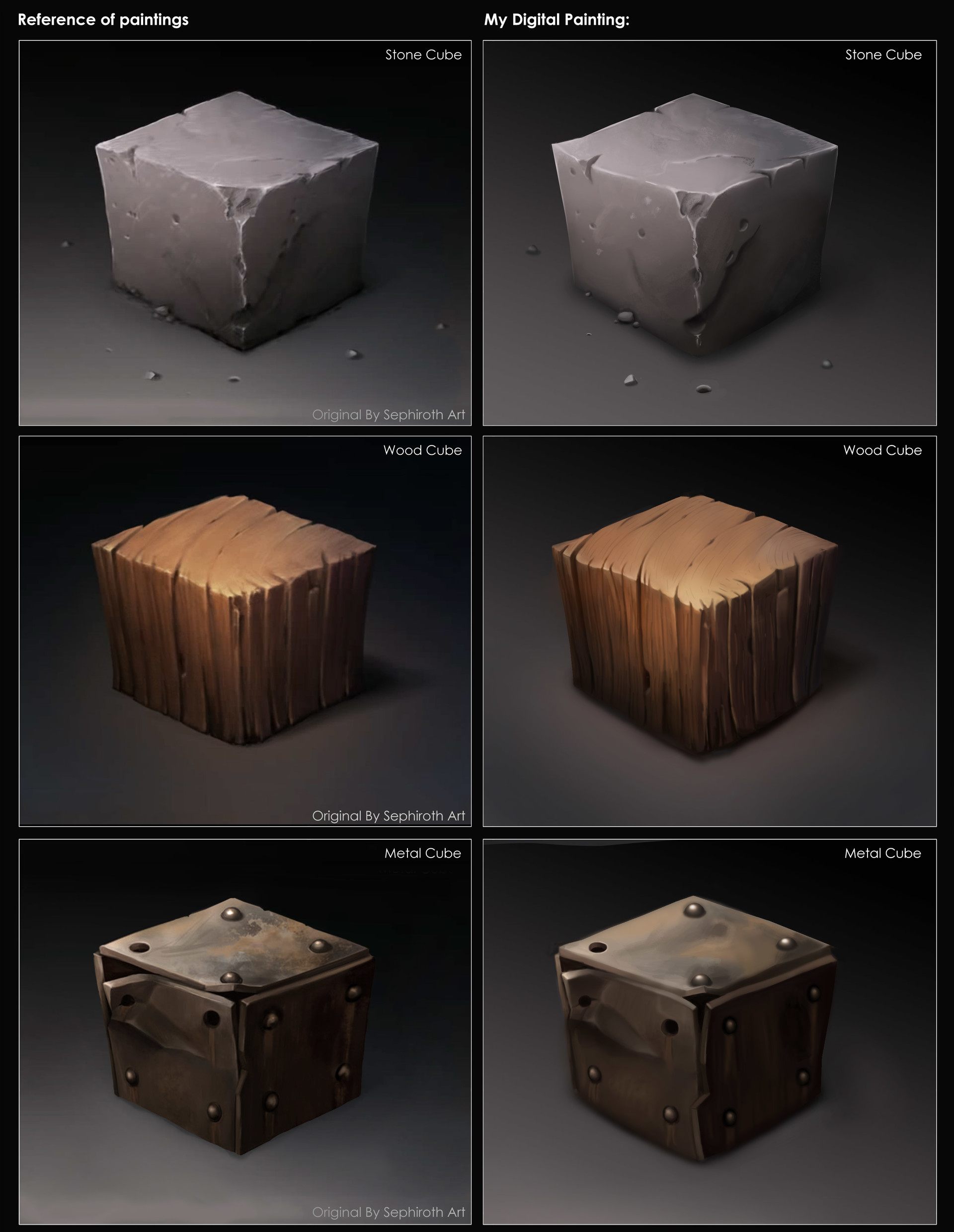 Artstation Digital Painting Textures Seann Tan