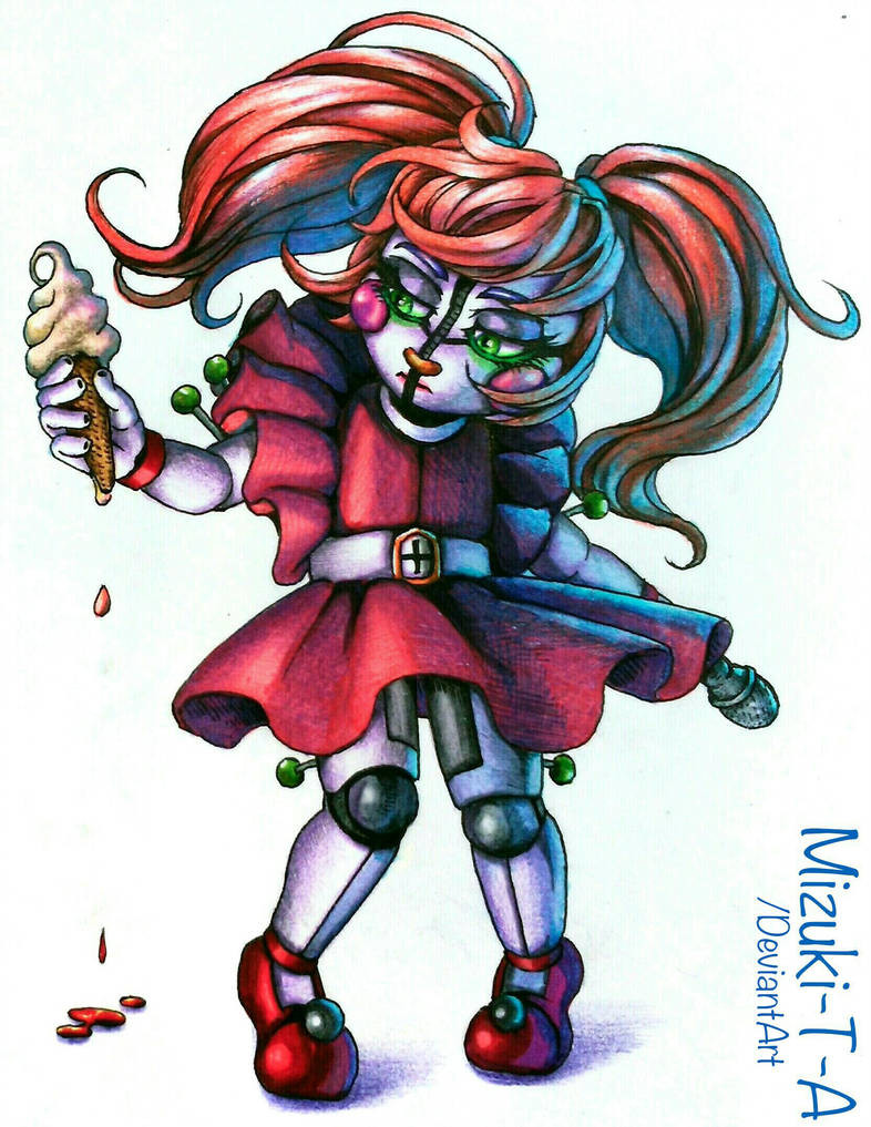 Artstation Fnaf Sl Fanart Circusbaby Mizuki T A