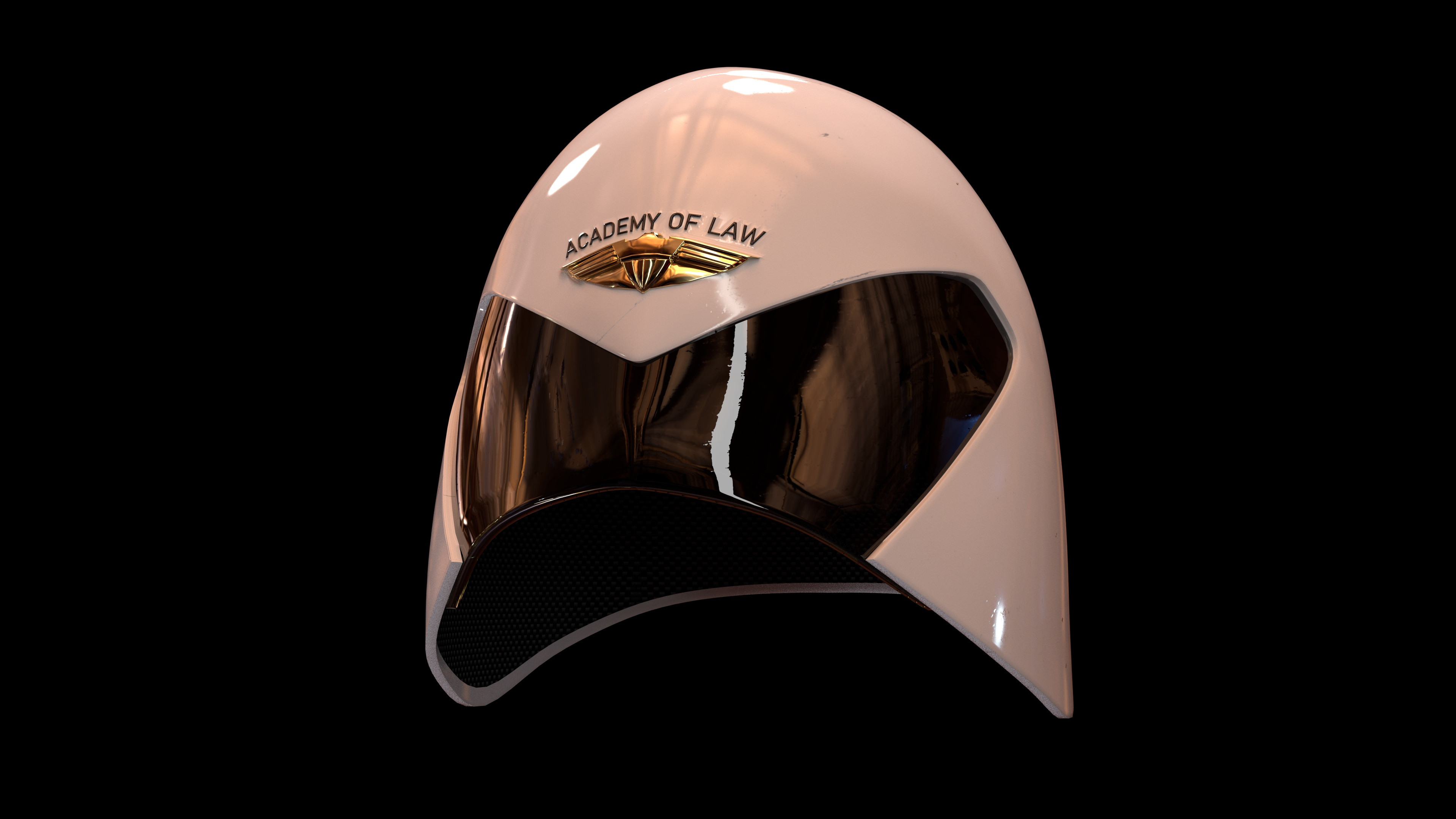 Mega-City One Cadet Helmet
based on a design by Carlos Ezquerra