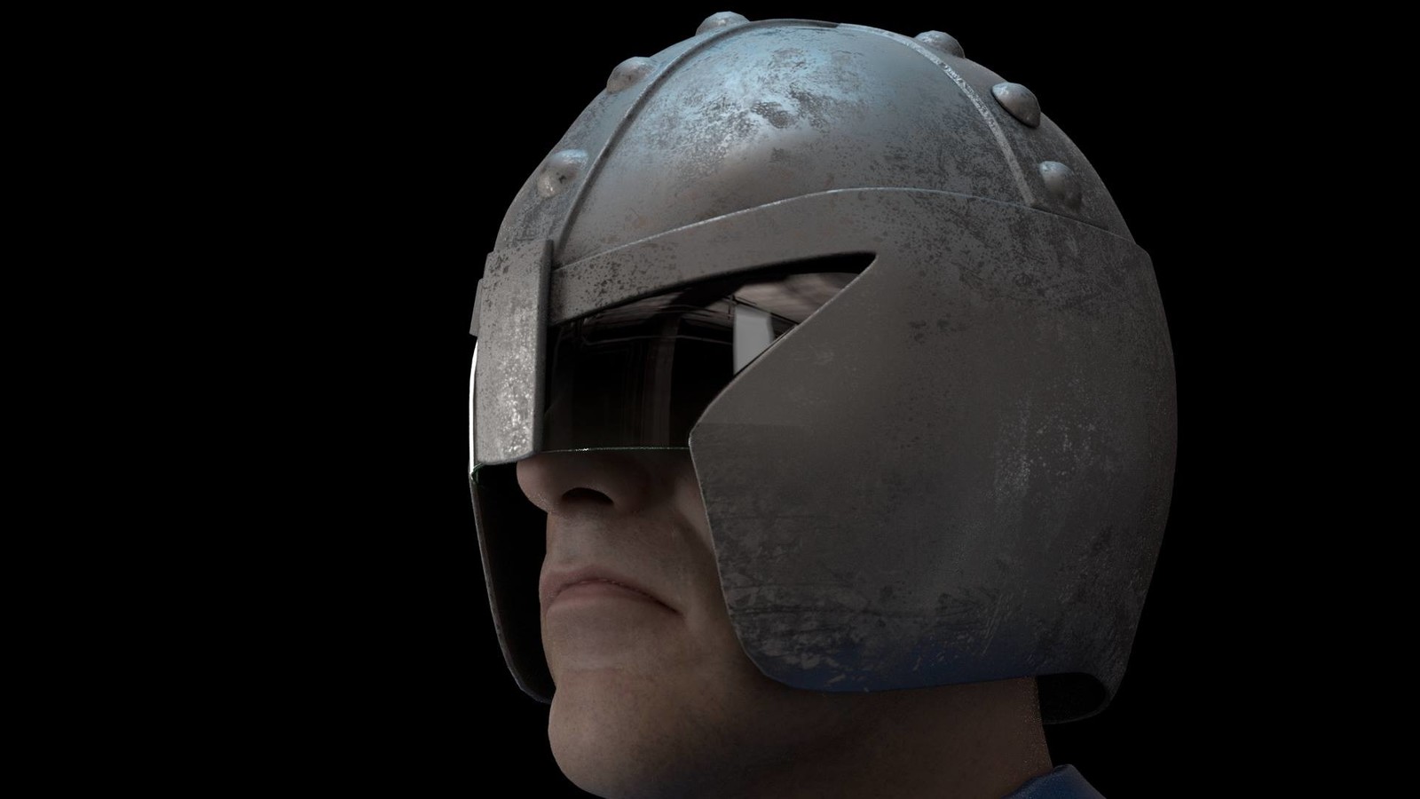 Cal-Hab Judge Helmet
based on a design by John Ridgway
(Head sculpt by Ten24)