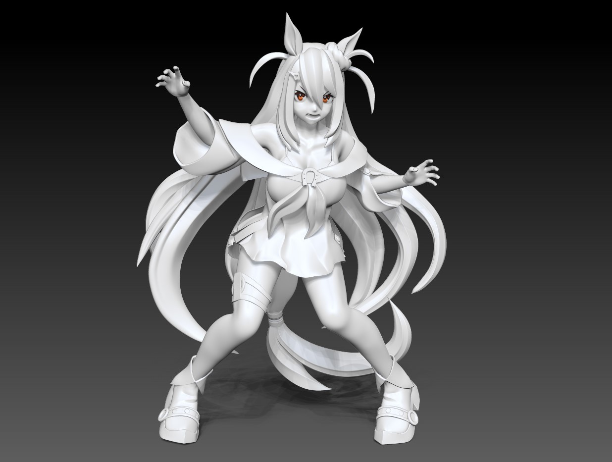 Artstation Hisi Amazon Uma Musume ヒシアマゾン ウマ娘 Gawgaw Gimic