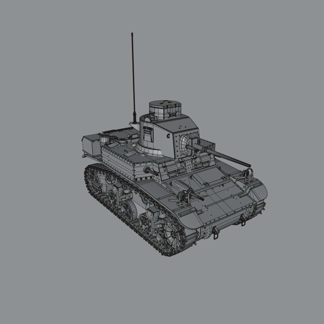 Shane Deptula - M3 Stuart Light Tank