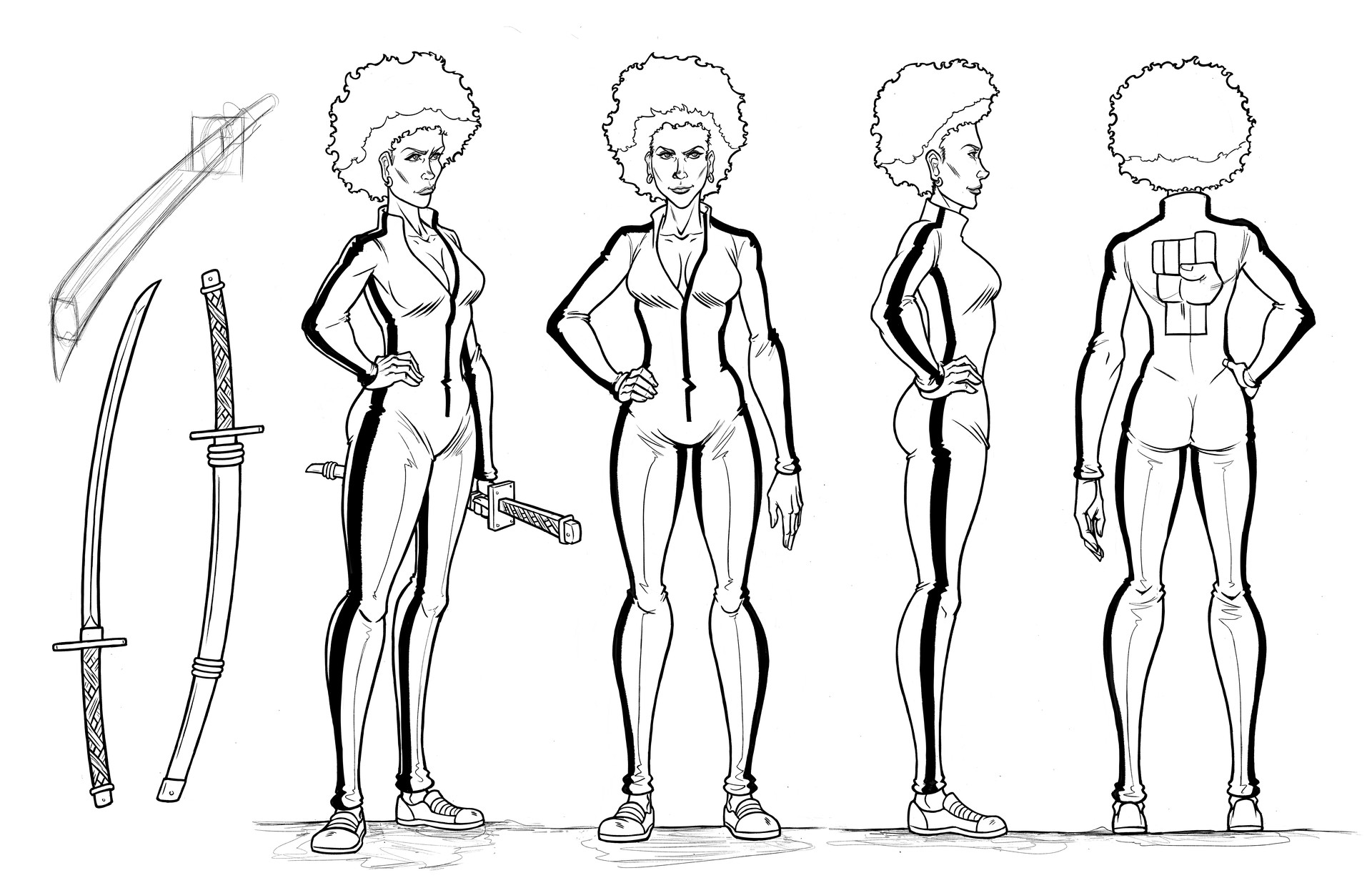 Artstation Super Bad Black Girl Magic Quinton Dreher