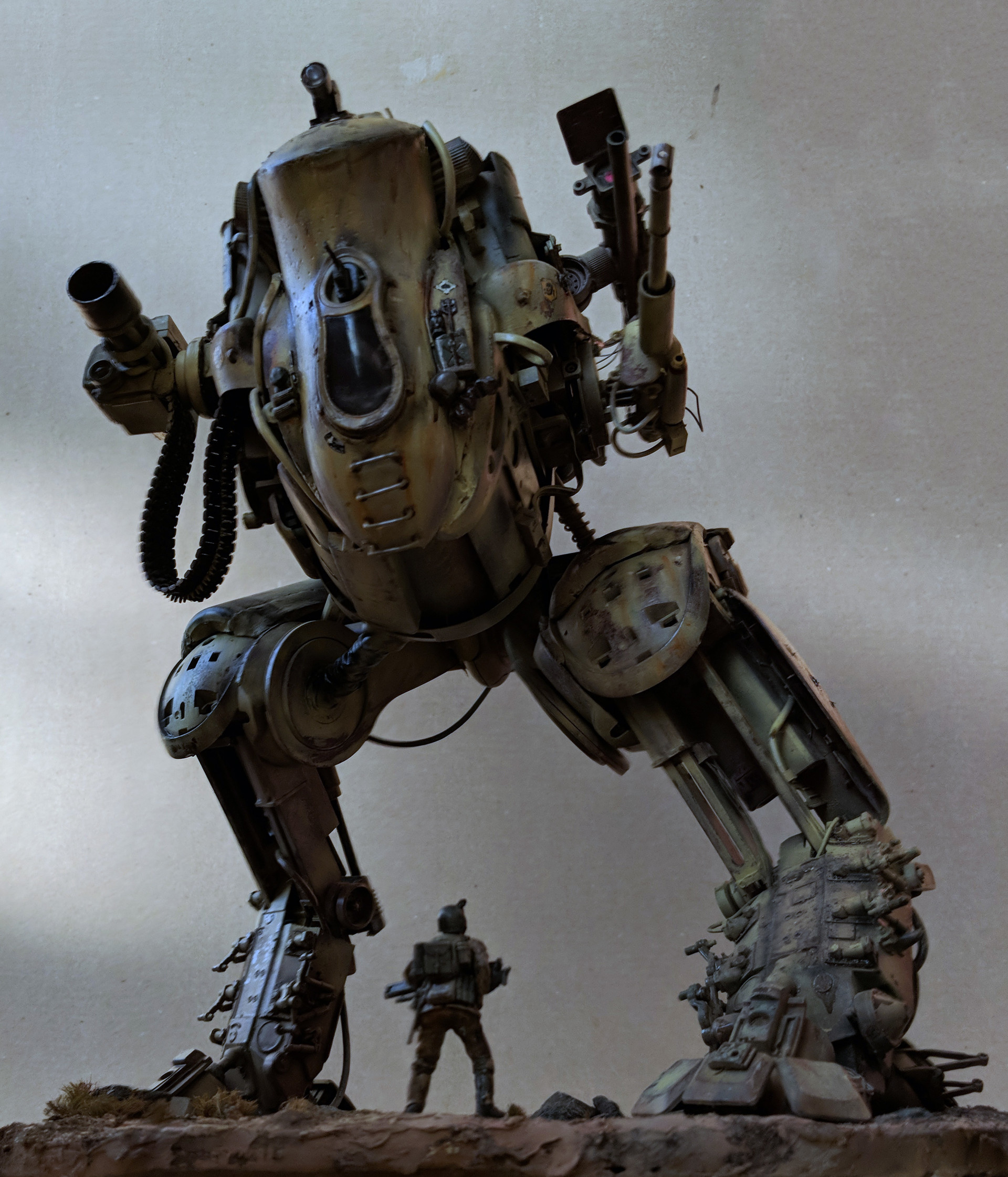 ArtStation Scratchbuilt Mech