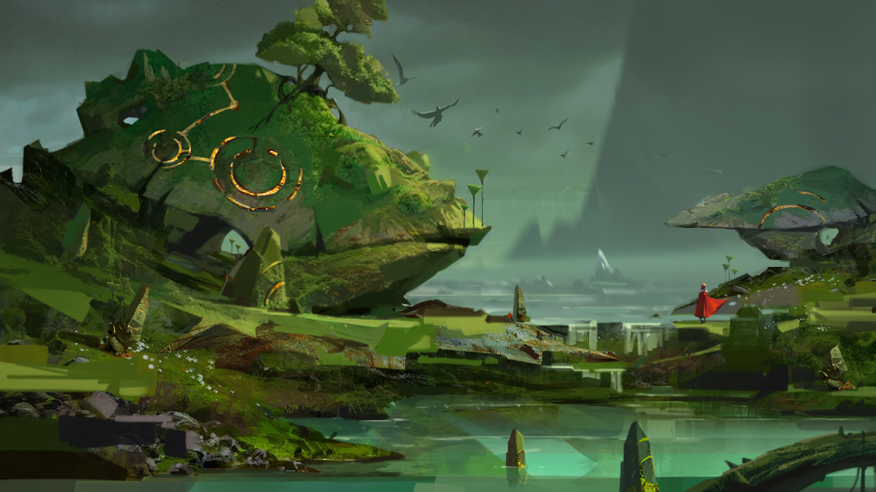 ArtStation - Miao frog Island