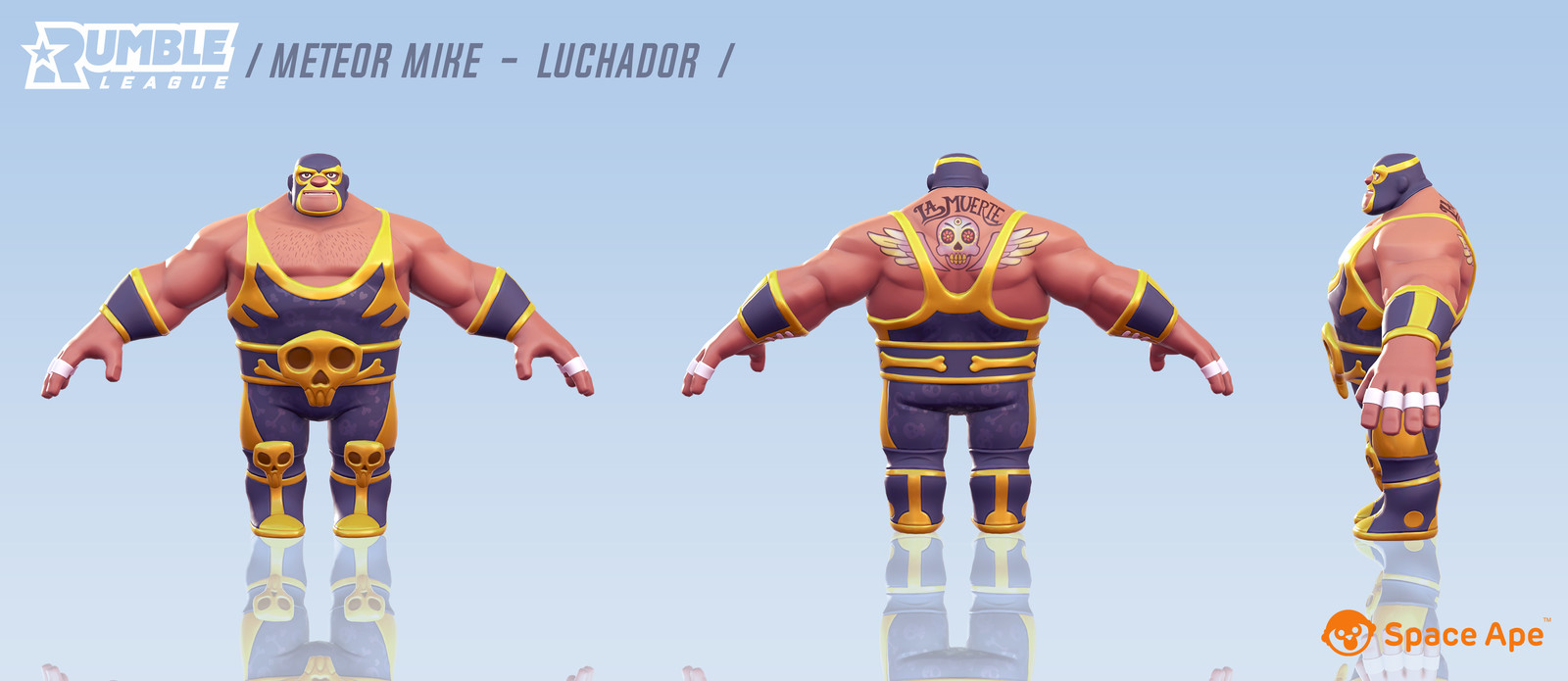 Meteor Mike - Luchador