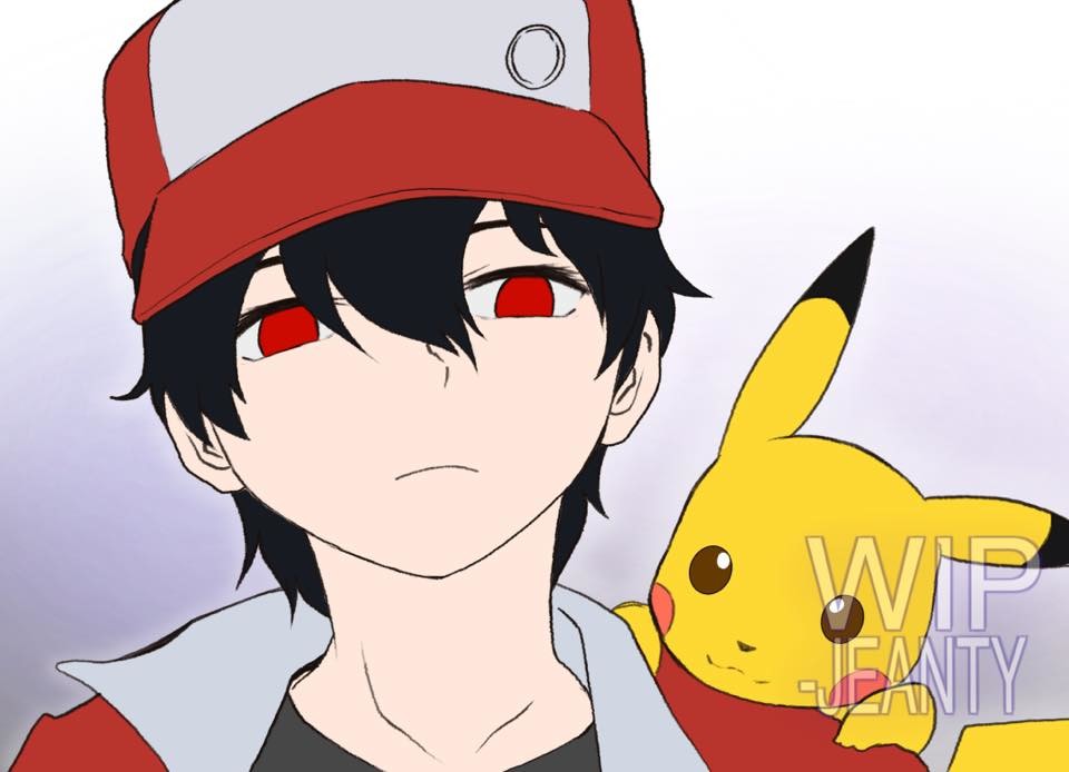 Stewart Cohl - Red from Pokémon Fan Art