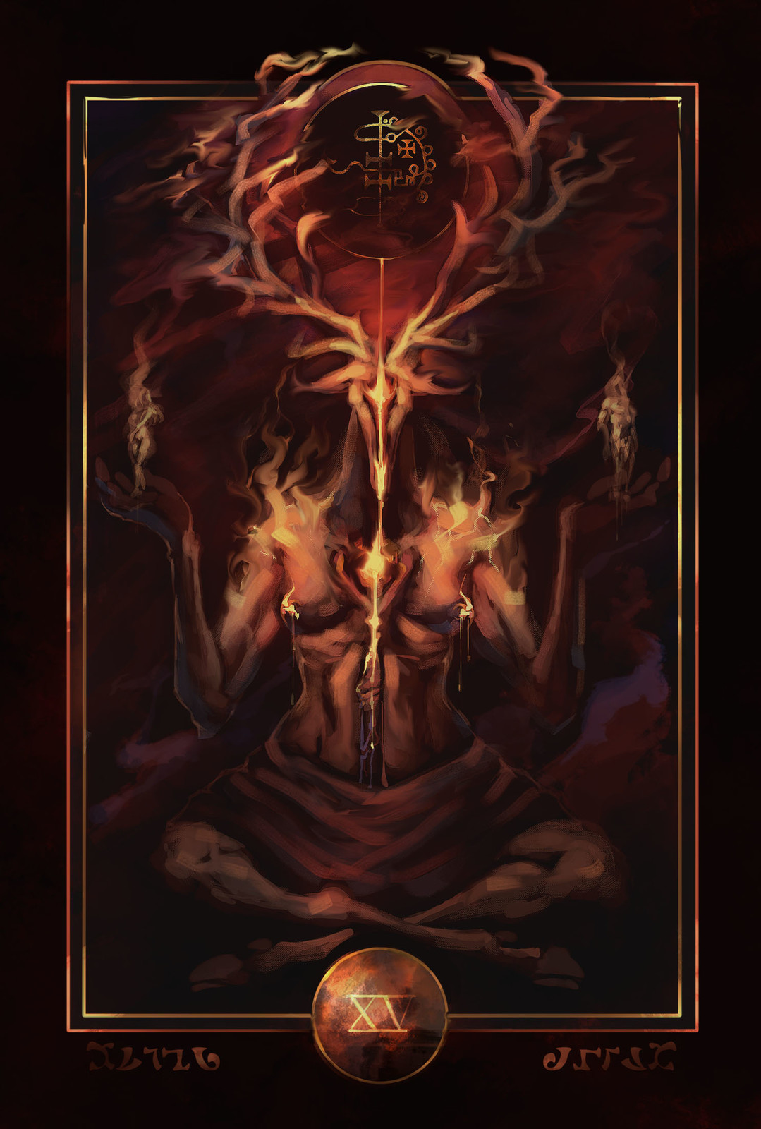 Tarot Card - "Devil"