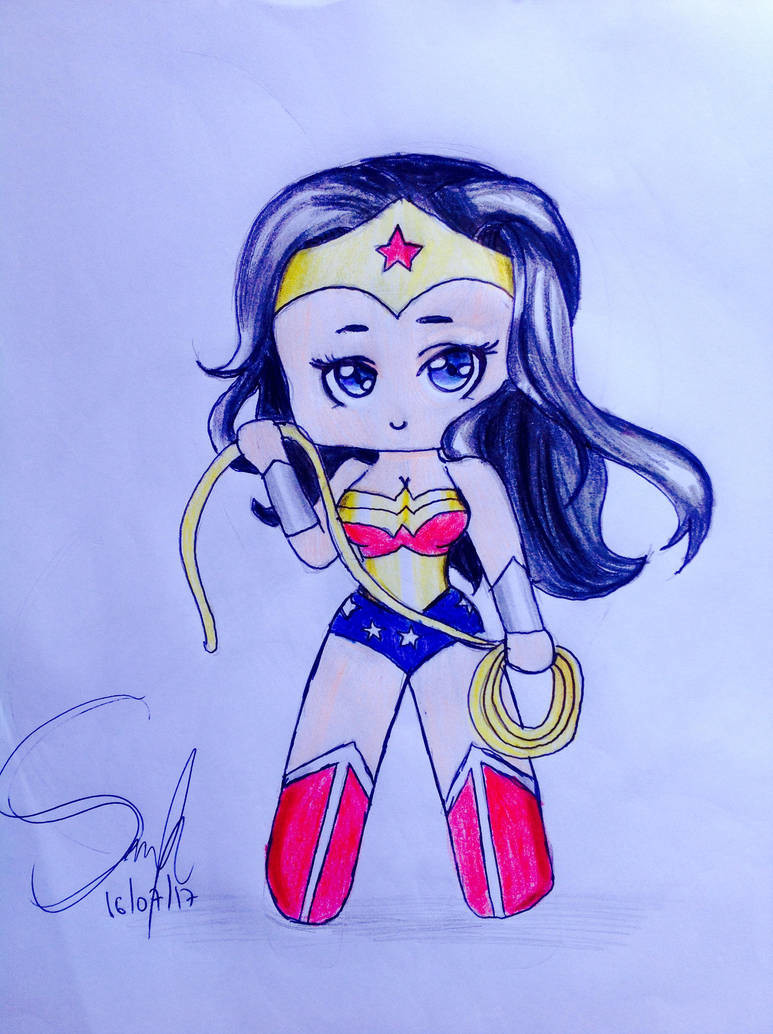 Artstation Wonder Woman Saccharomyces F