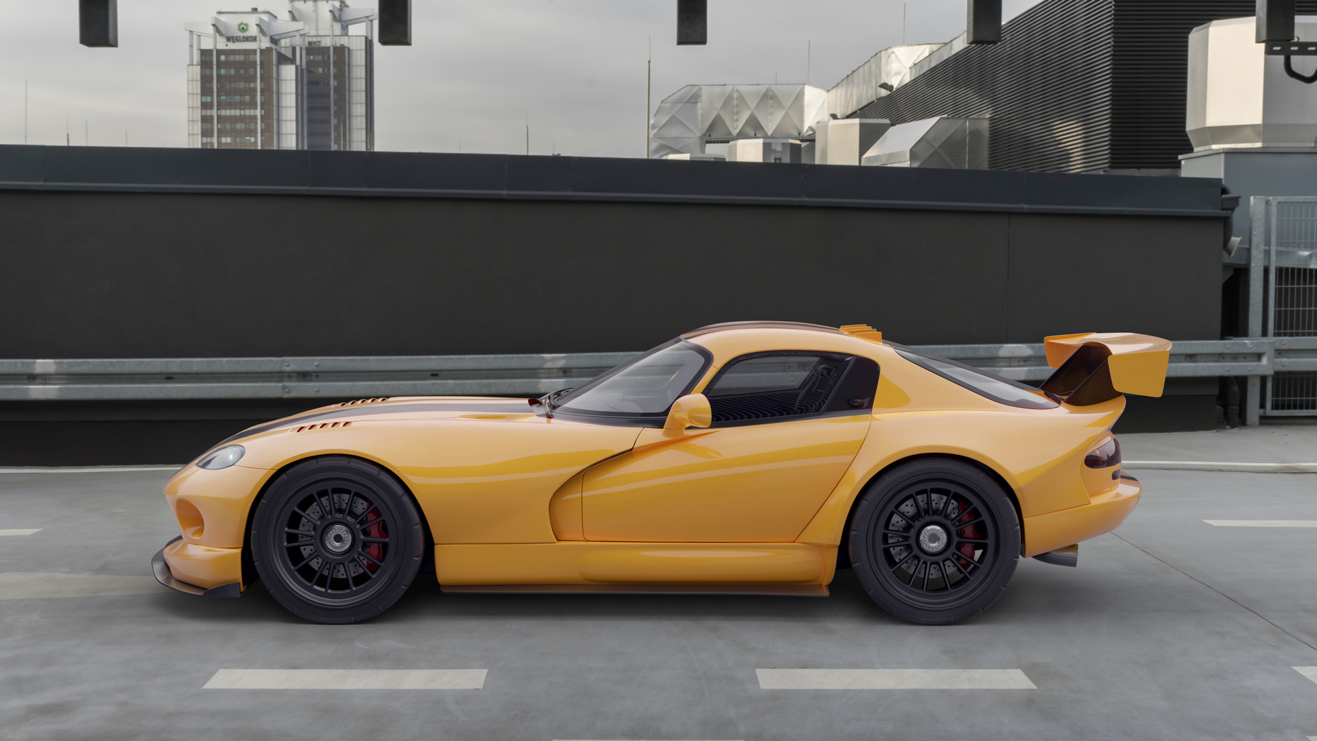 Artstation Widebody Dodge Viper Gts Alexander Gajek