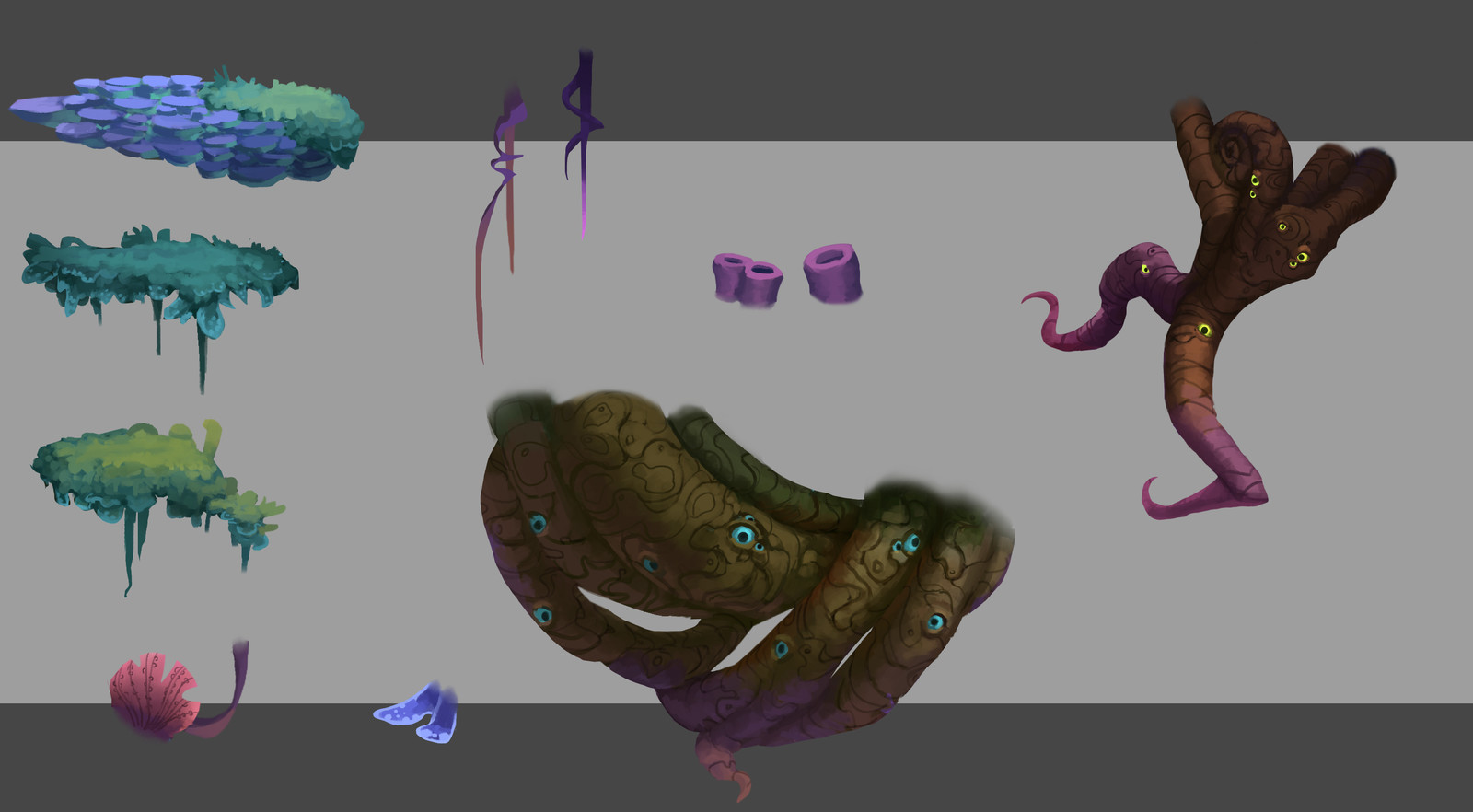 Sprite Sheet for the Floating Islands