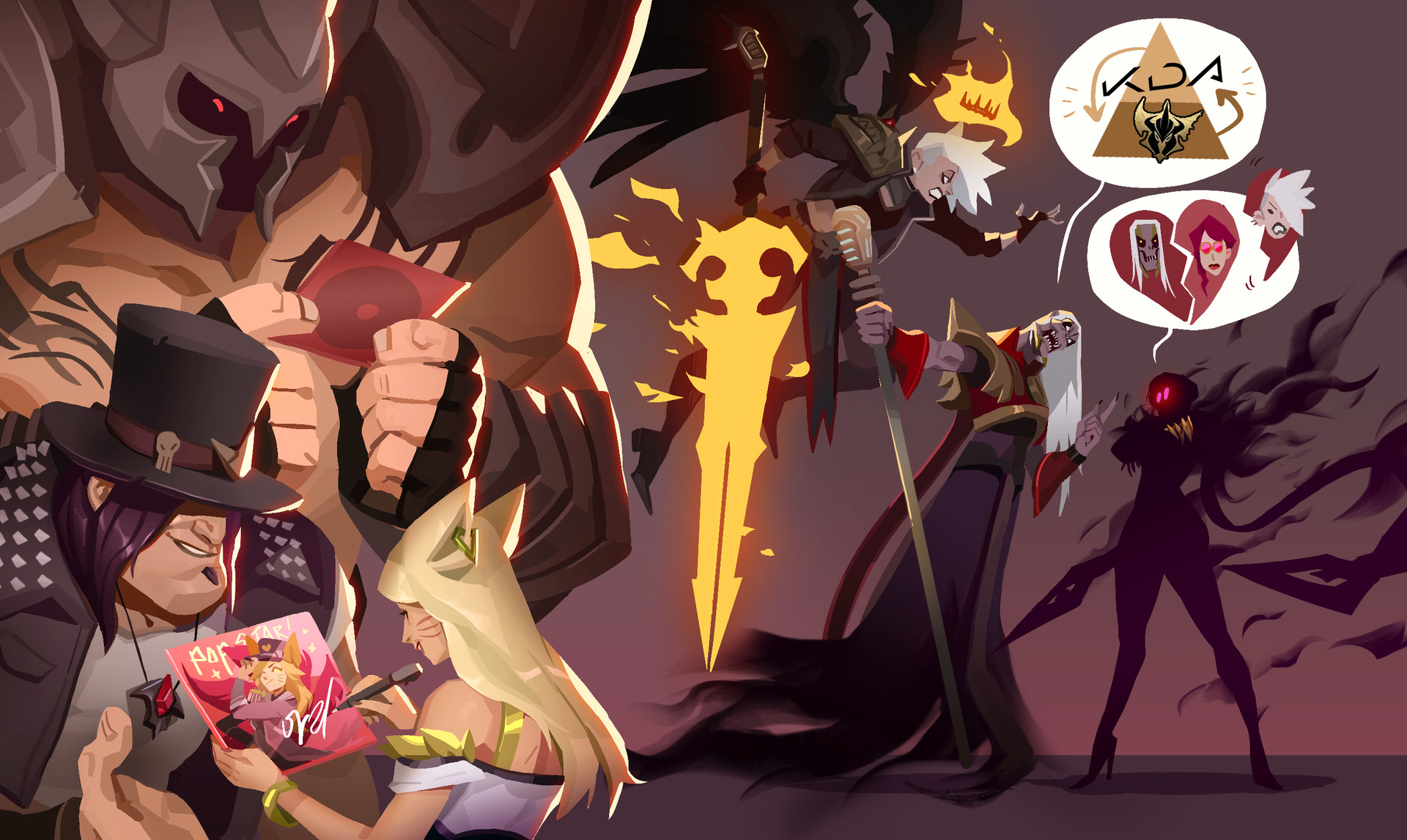 Artstation Fanart Kda Pentakill Series Suqling Kat C K Y Kaisa kda fanart | sevenbees on patreon. artstation fanart kda pentakill