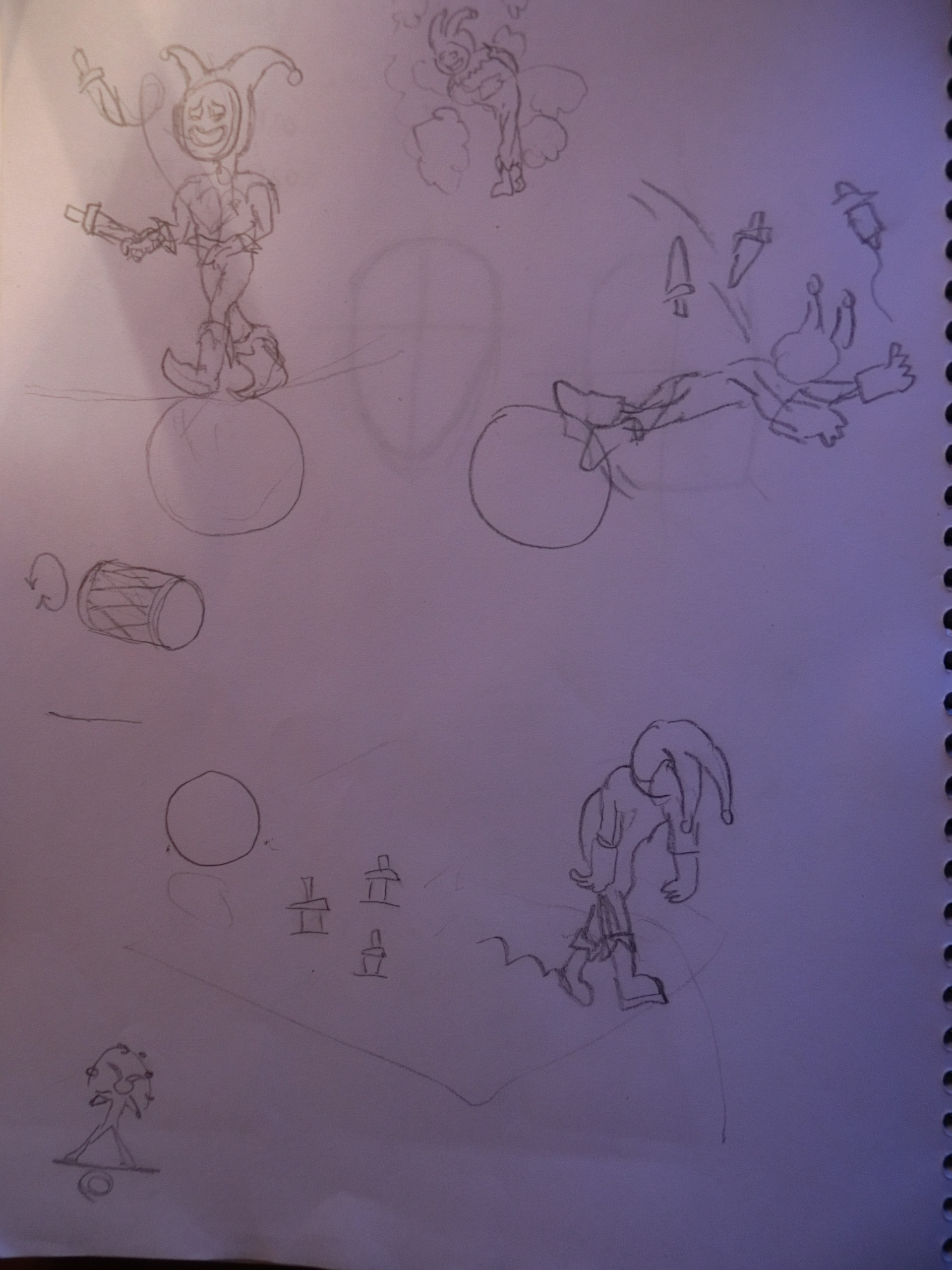 Aitor Mendia Storyboard Of Jester Animation Project