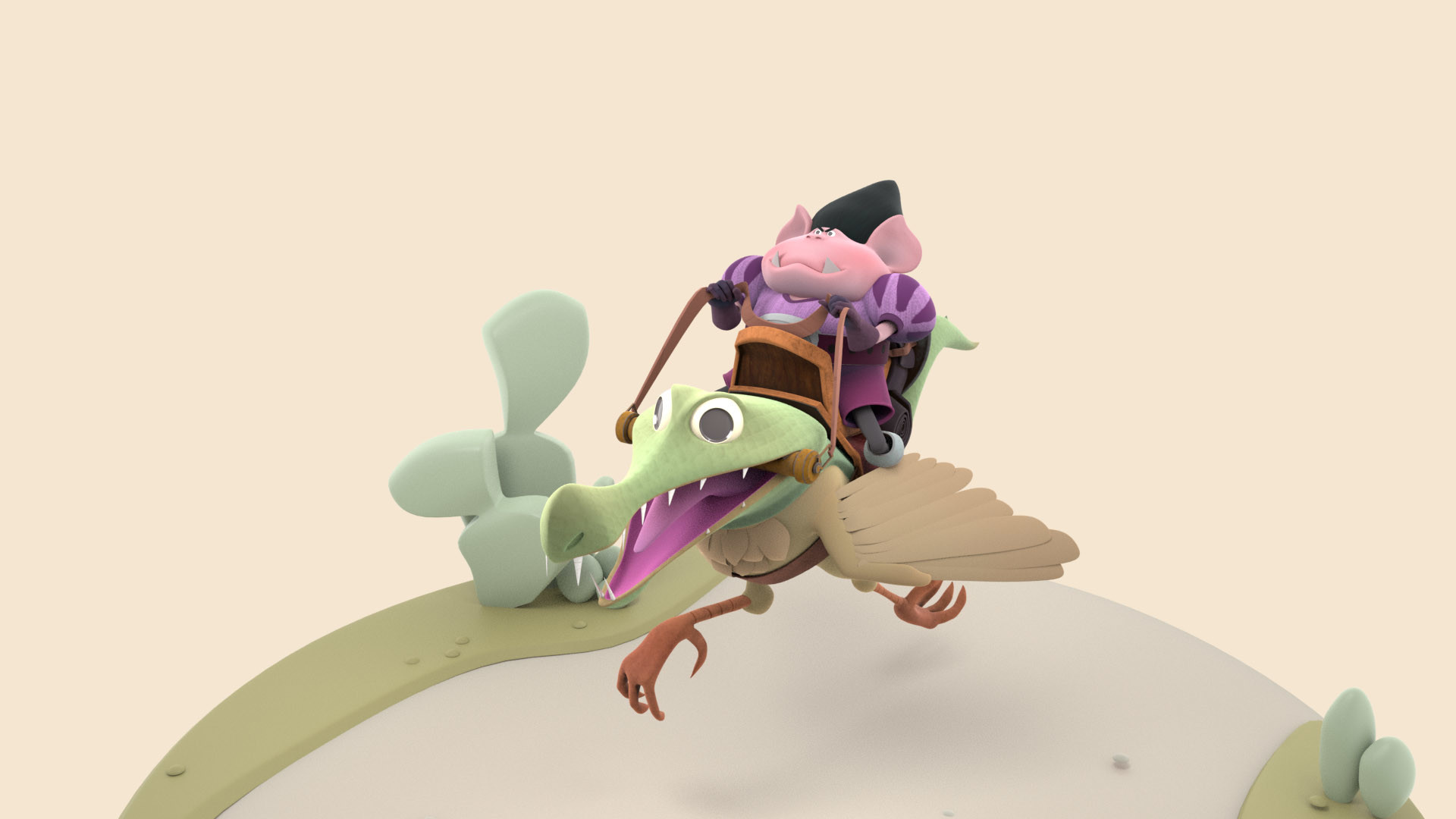 Eddie Chan - Crocodile Rider