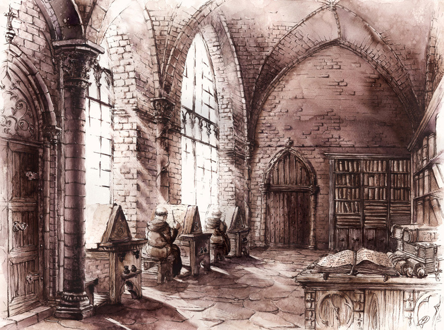 medieval cloister