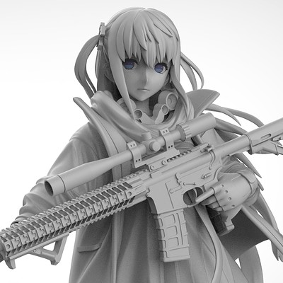Artstation Izetta Die Letzte Hexe Izetta Digital Figure
