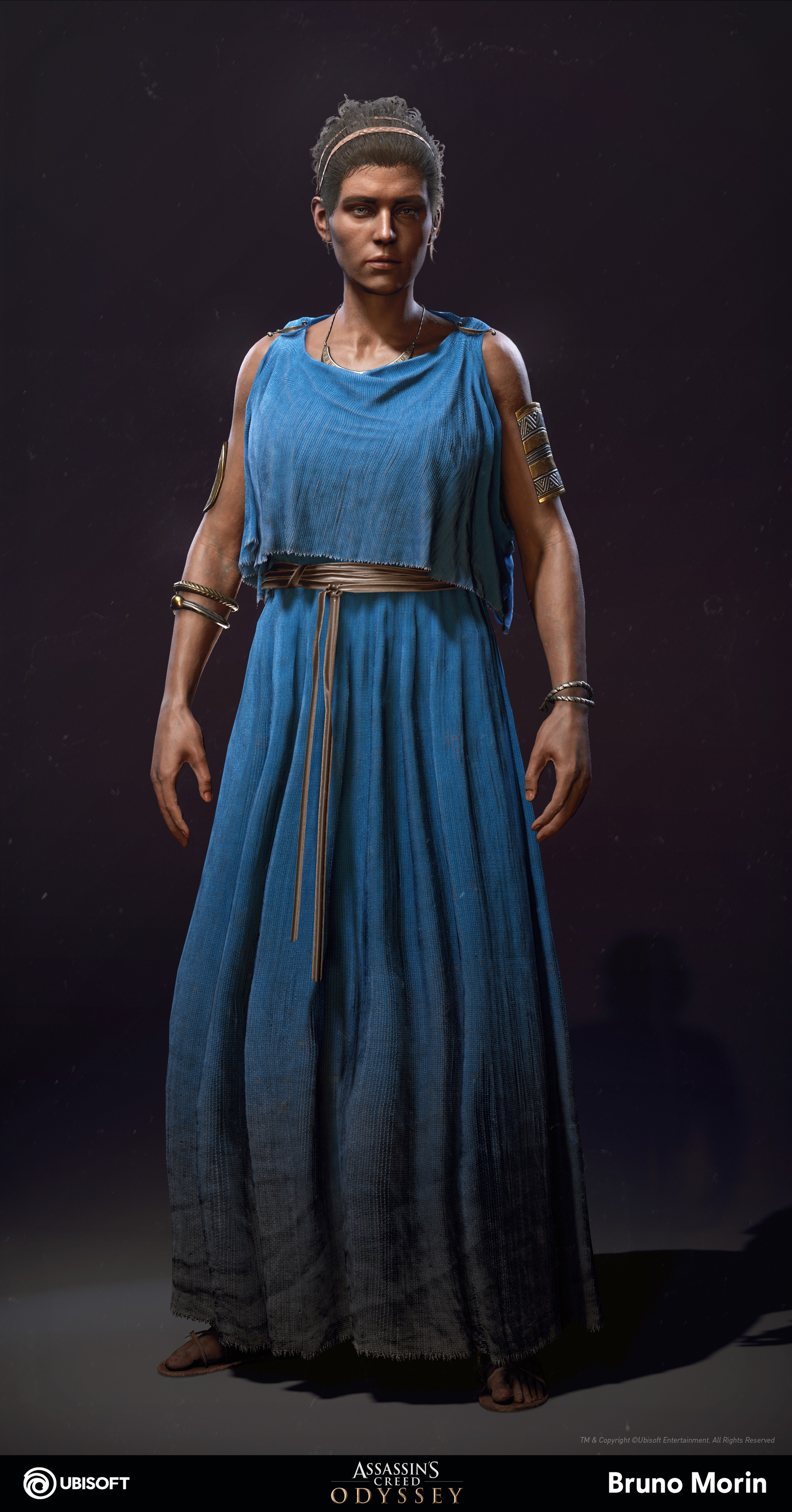 Artstation Assassin S Creed Odyssey Peplos Bruno Morin