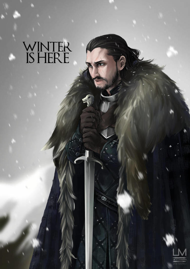 Artstation Winter Is Here Game Of Thrones Fanart Lina Mariko