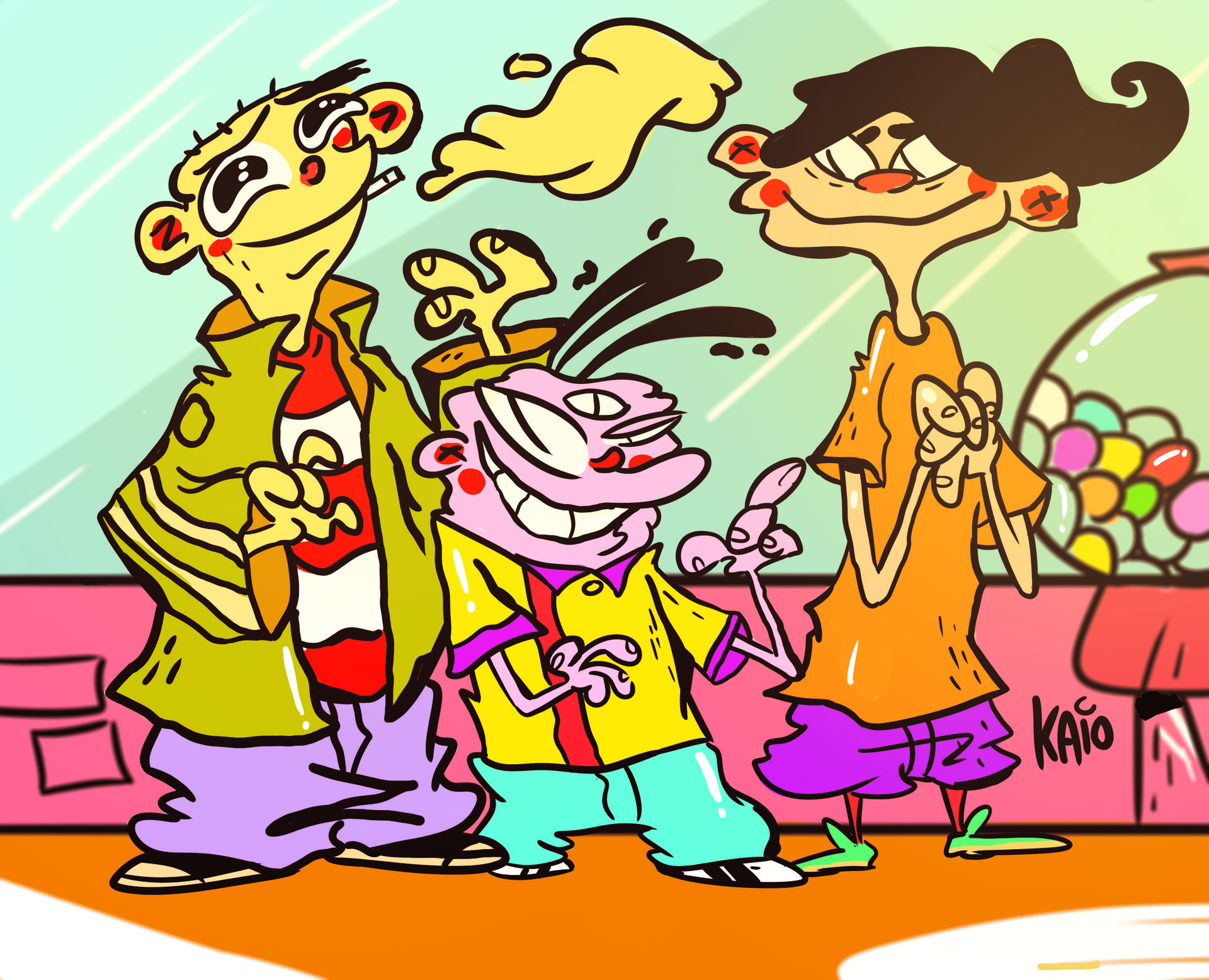 ArtStation - Ed, Edd n Eddy