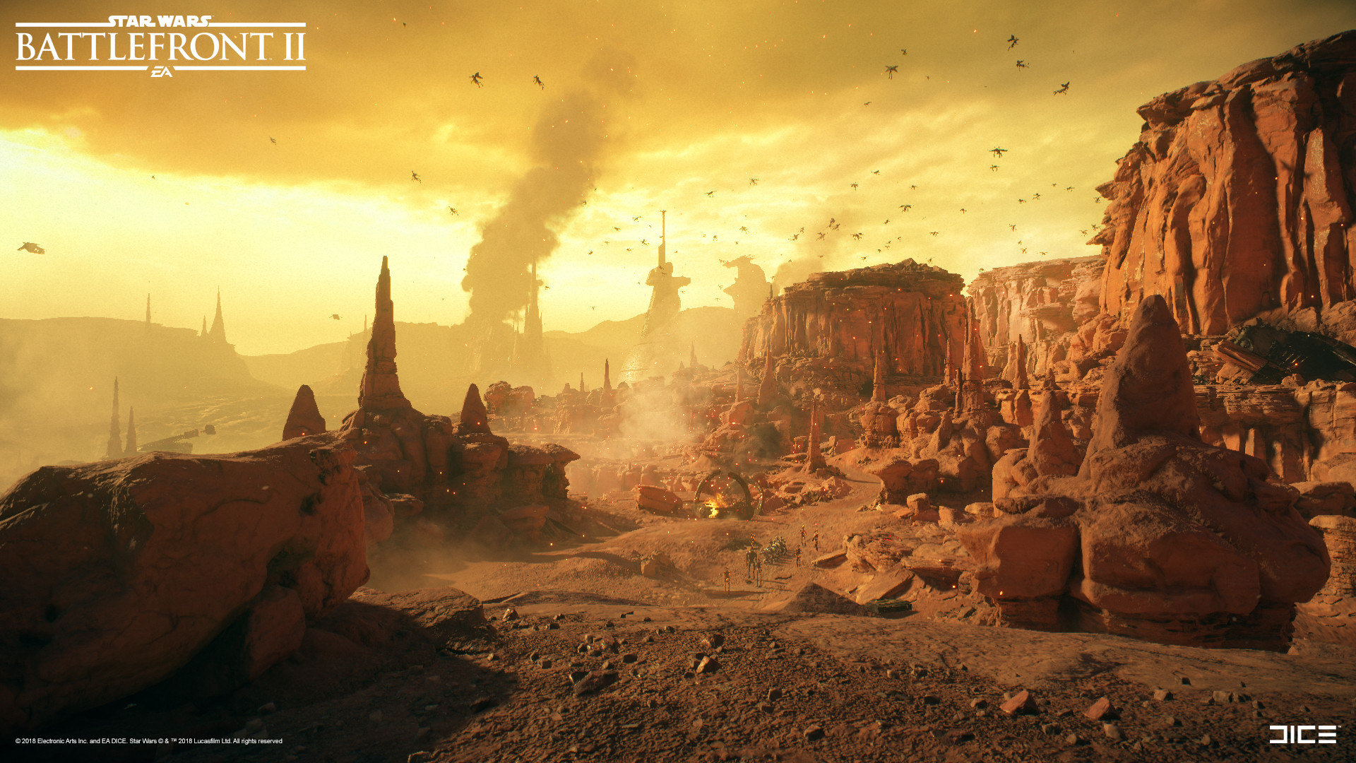 Star wars episode 2025 2 battle of geonosis