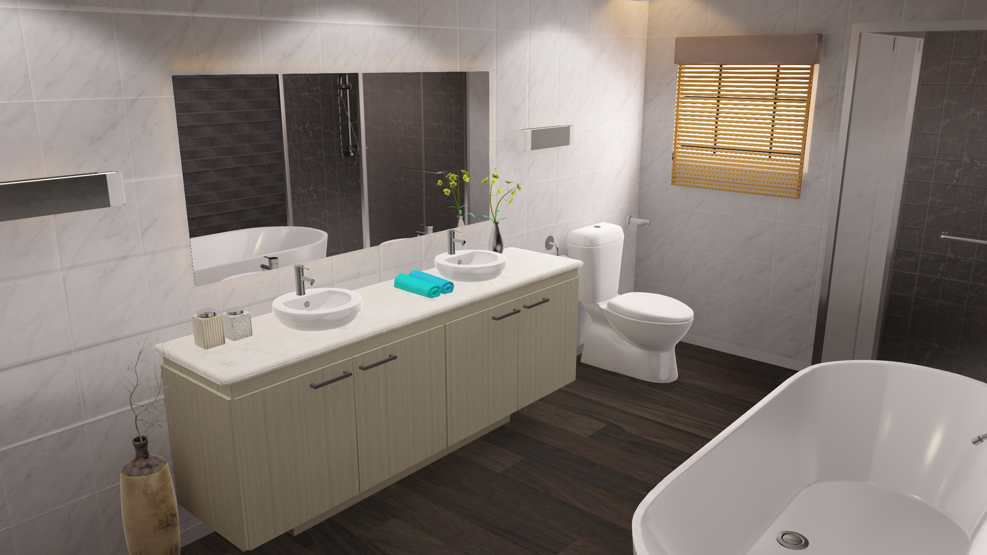 Juryvic Pacatang Bathroom Layout Design 1