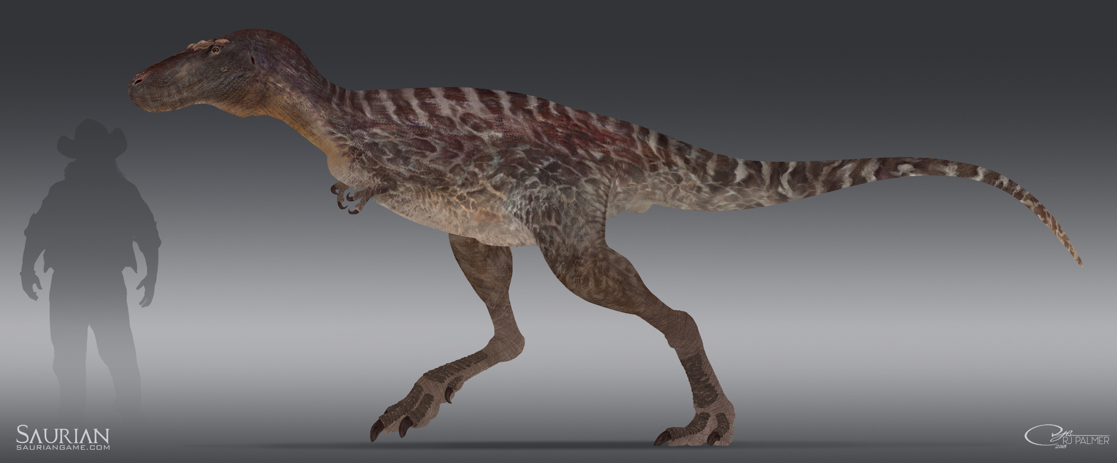 t rex saurian