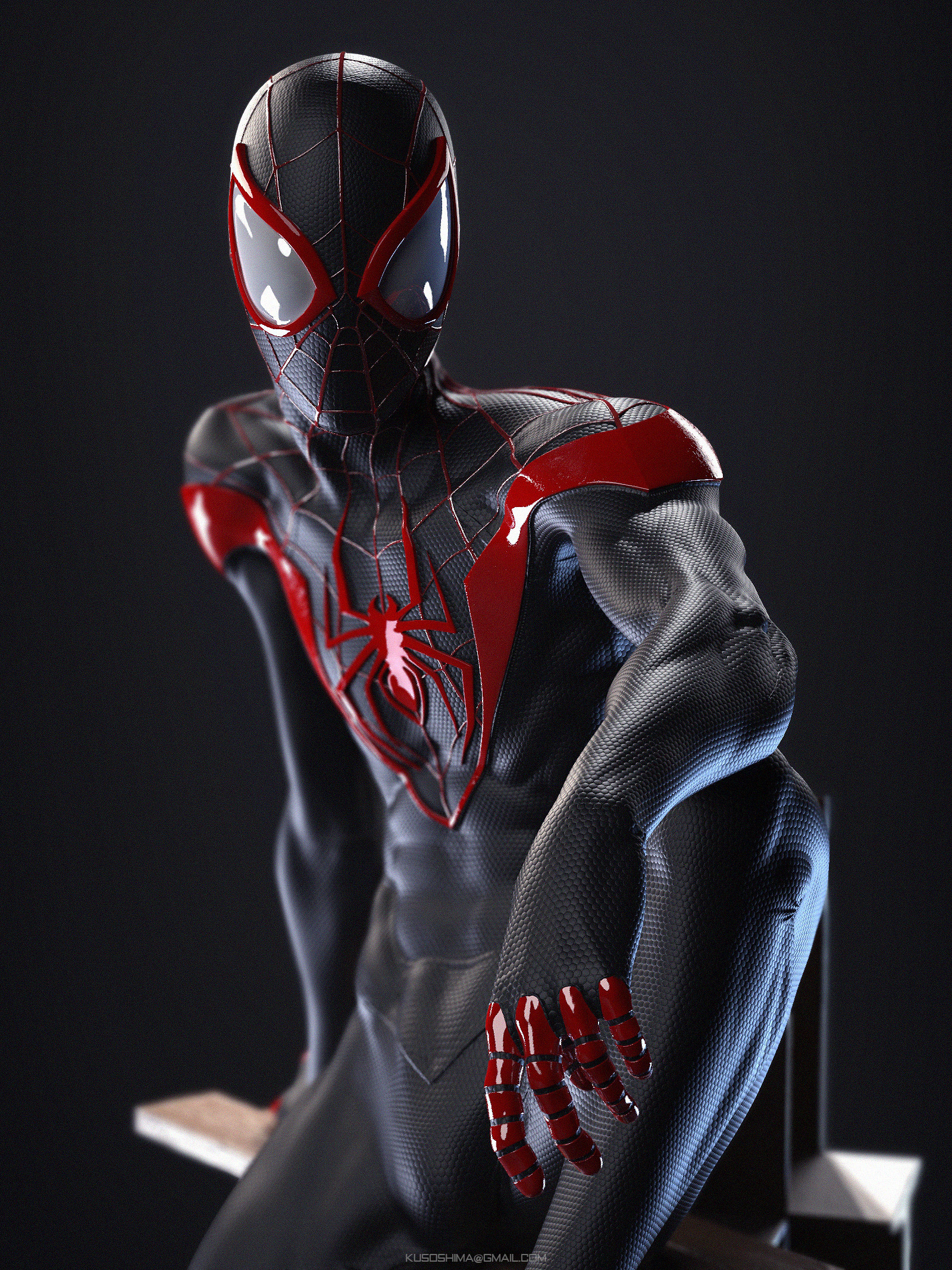 Artstation Ultimate Spider Man Nick Hanzo