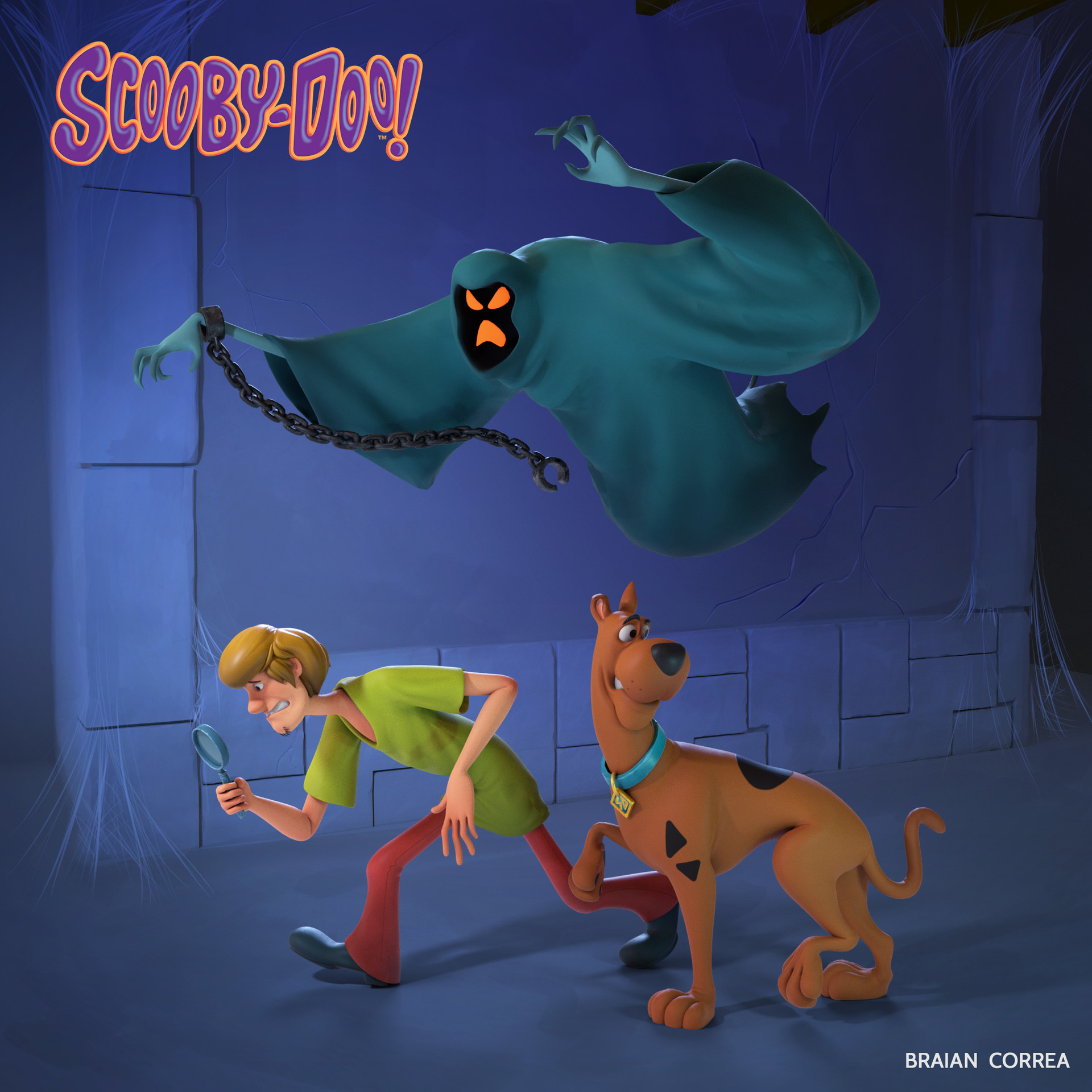 Artstation Scooby Doo Fan Art