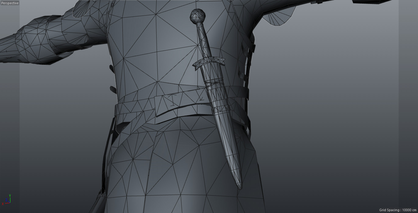 ArtStation - GOT Jorah Mormont armor and weapons