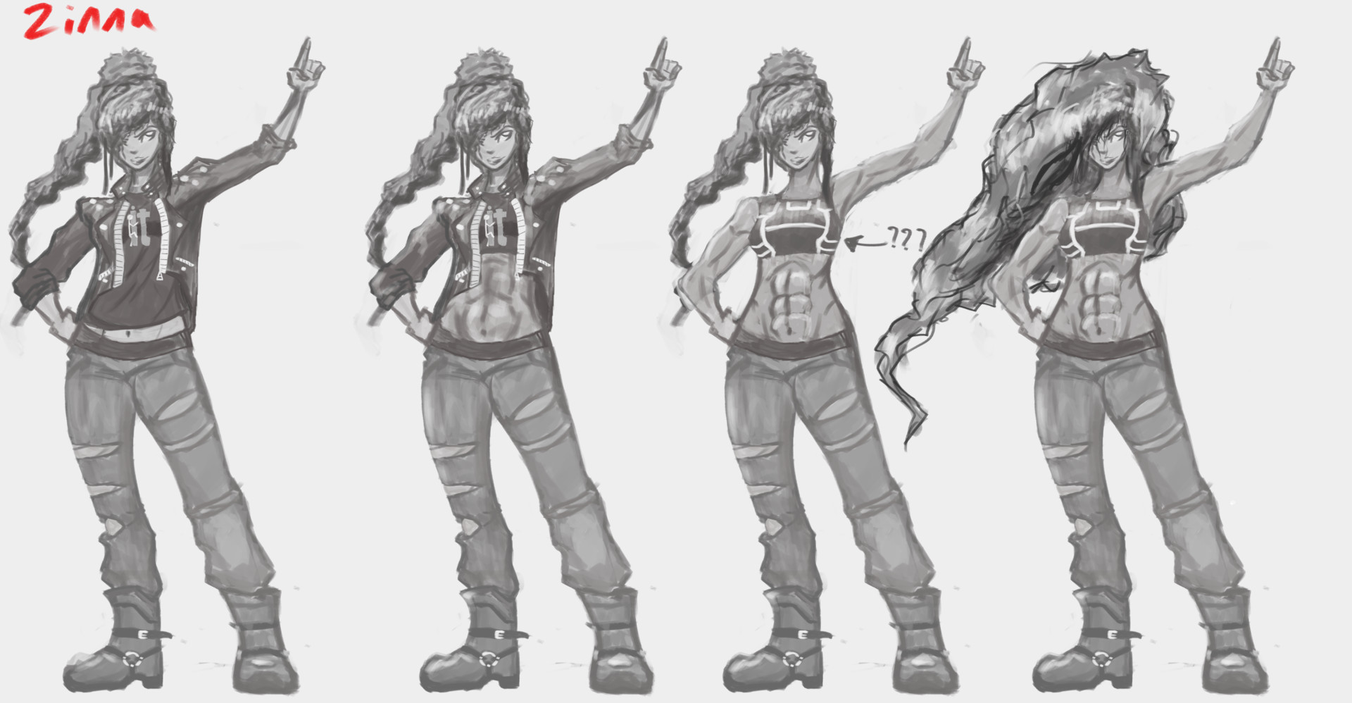 ArtStation - Character Outfit Concept