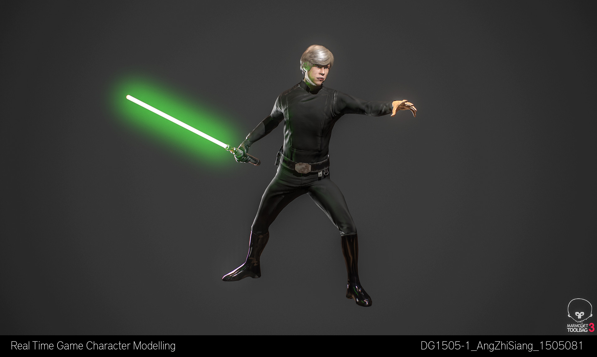 Artstation Luke Skywalker Star Wars Rotj Ang Zhi Siang Along with his friends princess leia and han solo. luke skywalker star wars rotj ang zhi