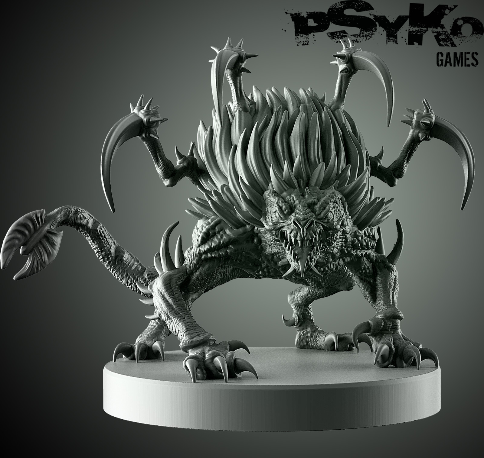 Shattered Chaos boardgame miniatures - Spike