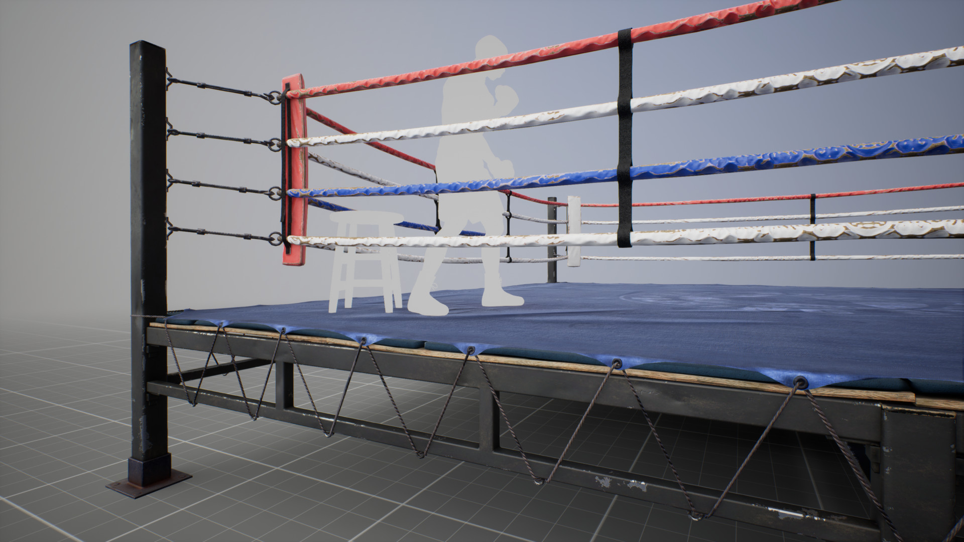 Outslayer Boxing Ring Canvas Cover