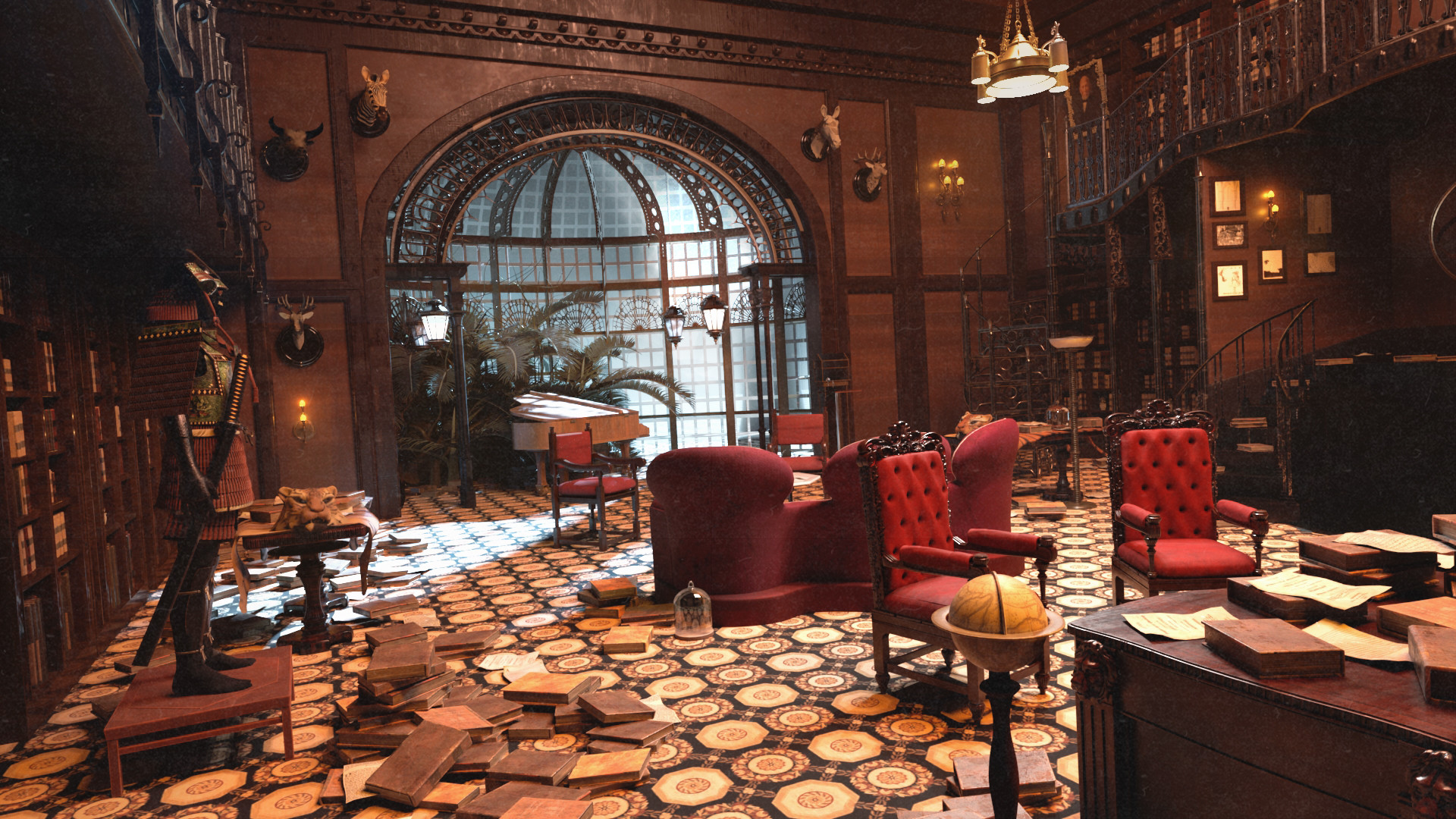 ArtStation THE HAUNTED MANSION