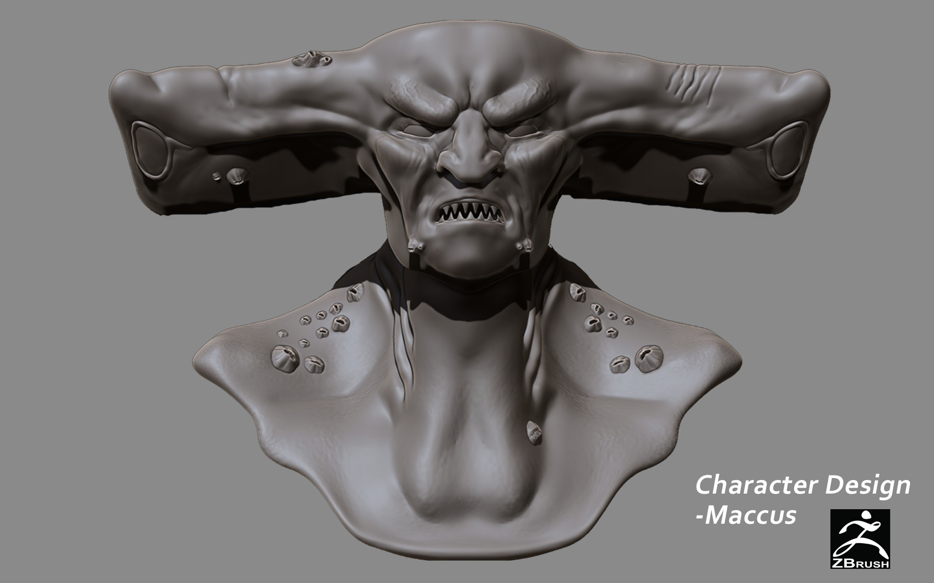 Artstation Maccus 3d Model Simon Dubois