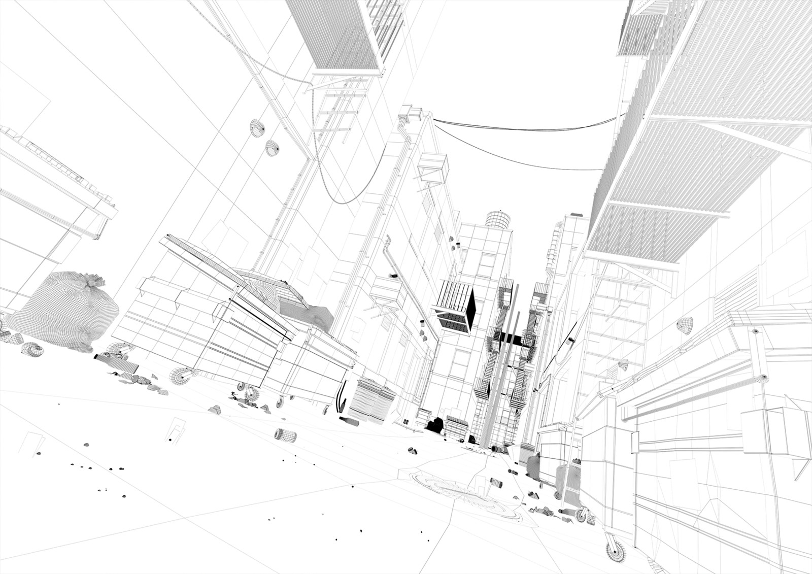 wireframe,only