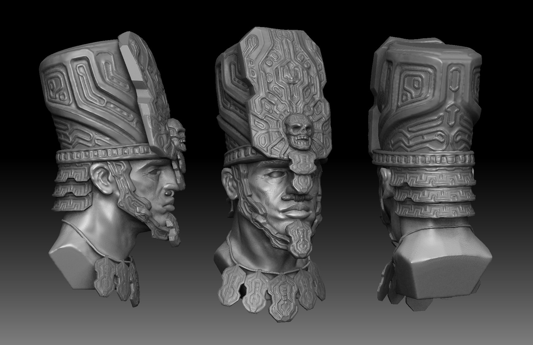 Zbrush шахматы